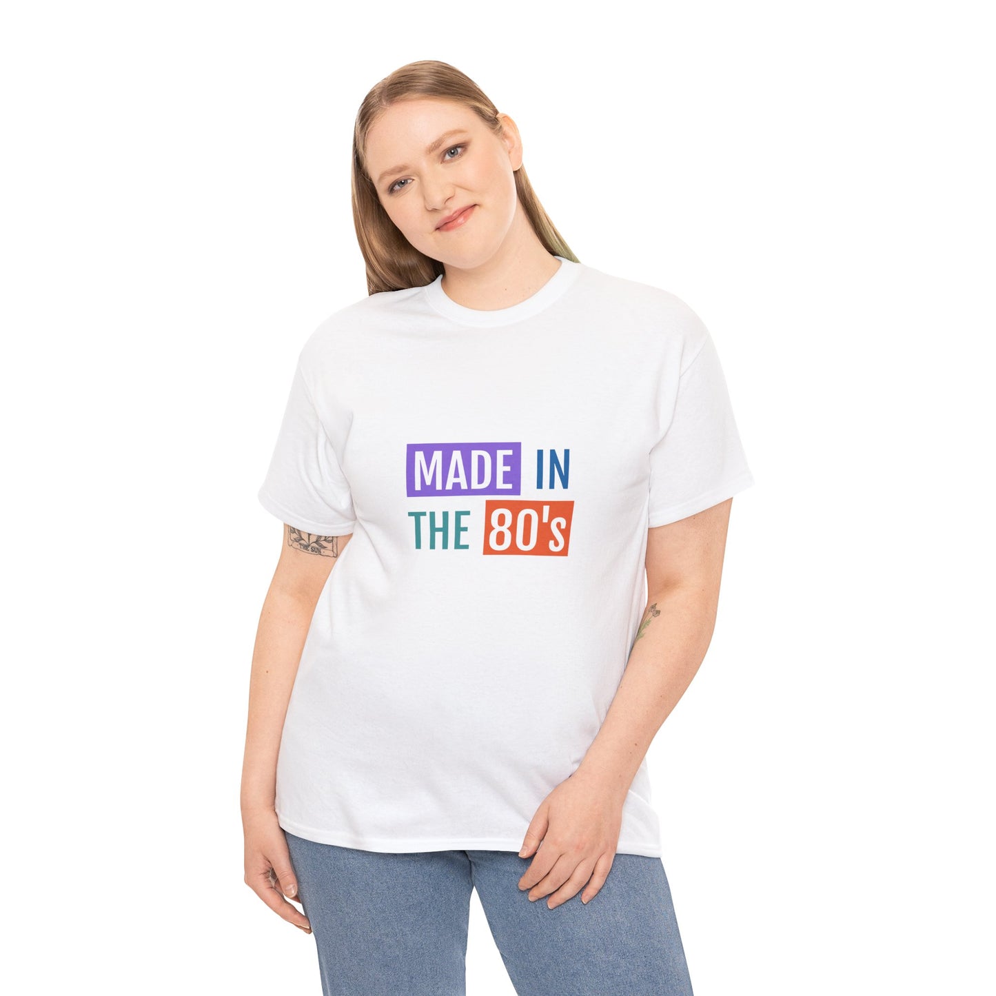 Retro 80's - Unisex Heavy Cotton Tee