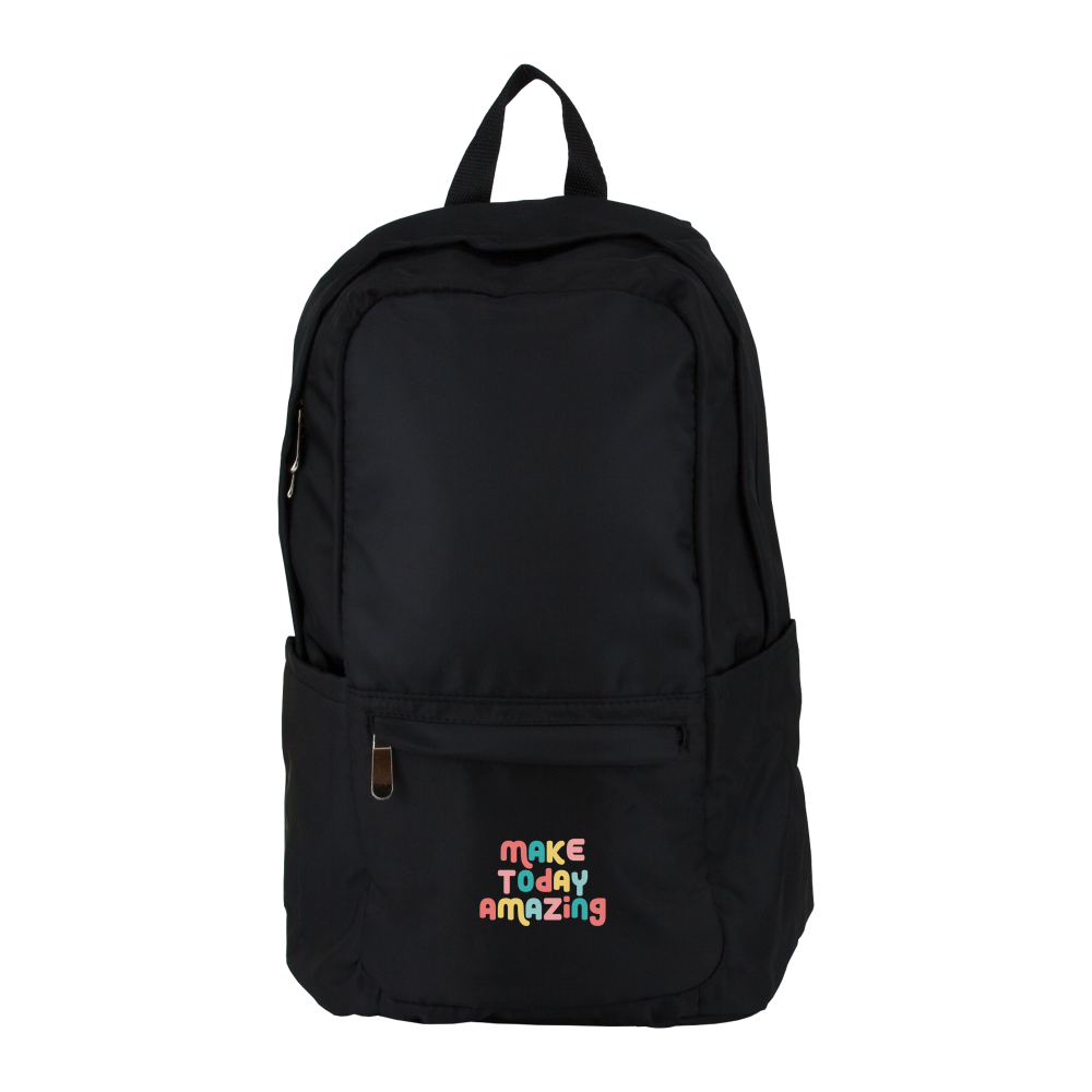Make Today Amazing Affirmation Water Repellent PVC Backpack