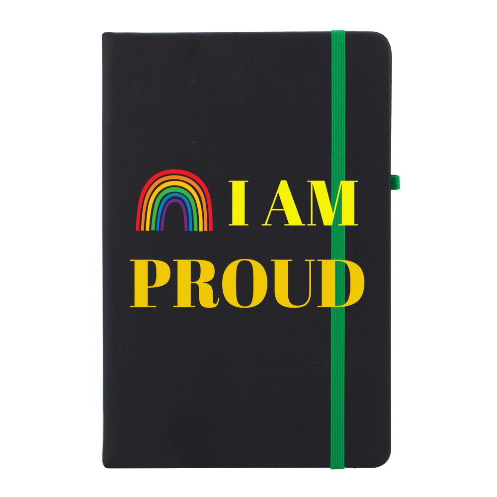 Black Soft Feel A5 Notebook