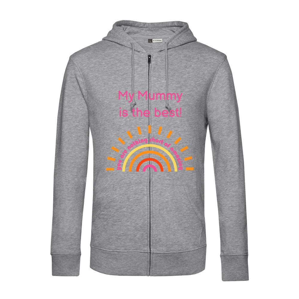 Mother's Day - Best Quality Unisex Organic Zipped Hoodie