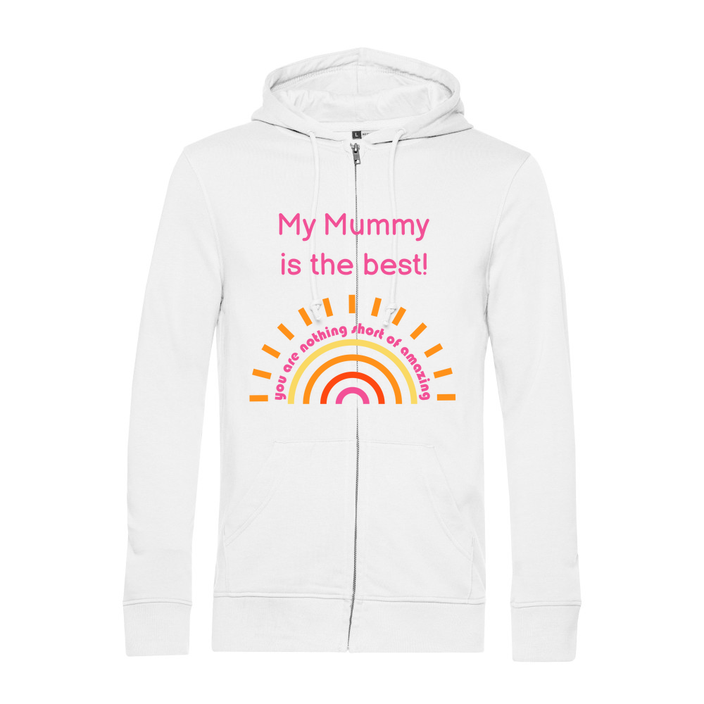 Mother's Day - Best Quality Unisex Organic Zipped Hoodie