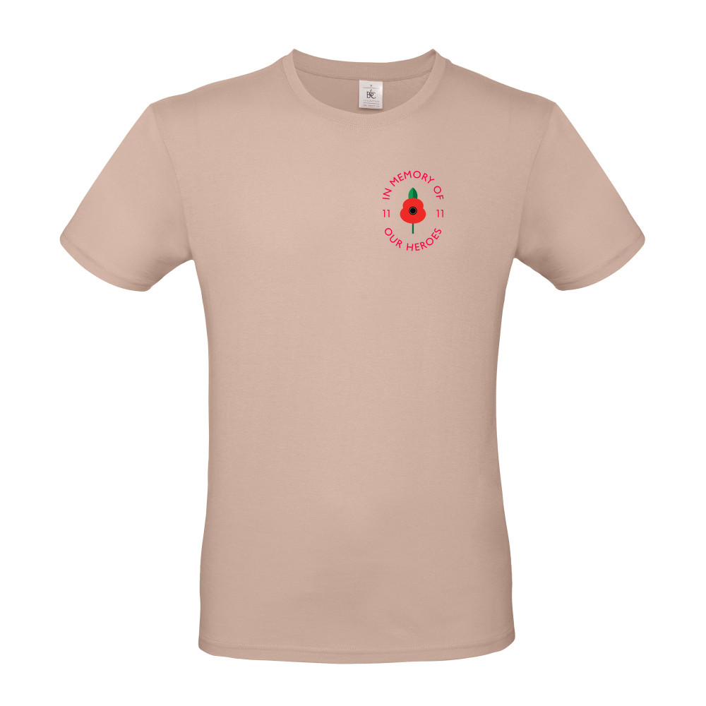 Lest we forget - Short Sleeved T-Shirt - Coloured