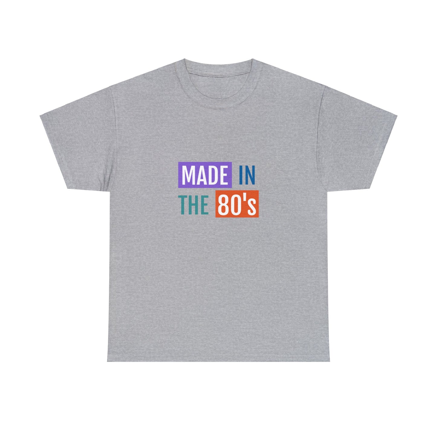 Retro 80's - Unisex Heavy Cotton Tee