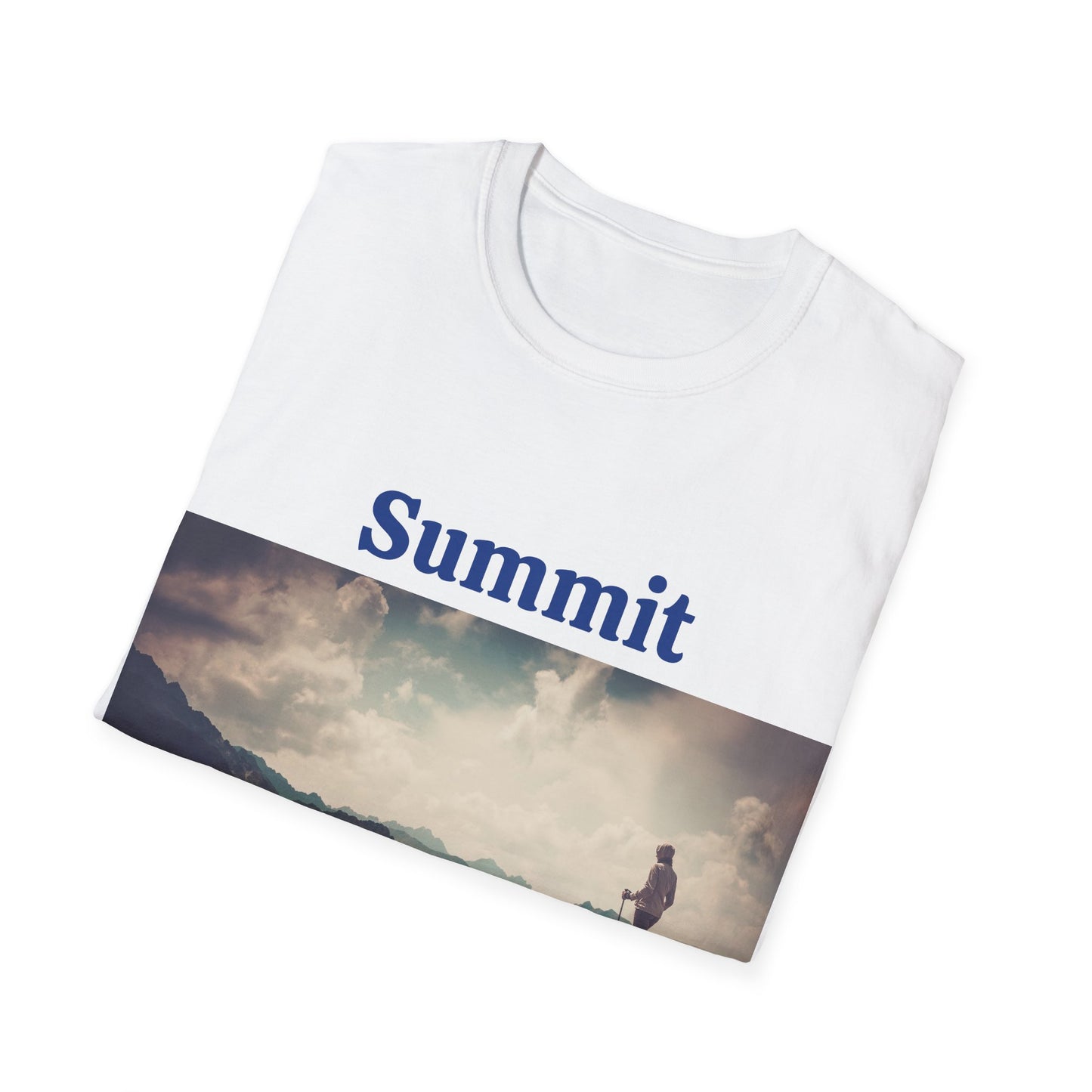 Summit Mountain View - Unisex Softstyle T-Shirt