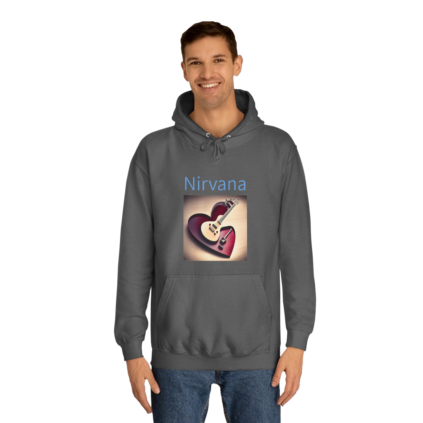 NIrvana Heart Shaped Box Hoodie - Unisex College Hoodie