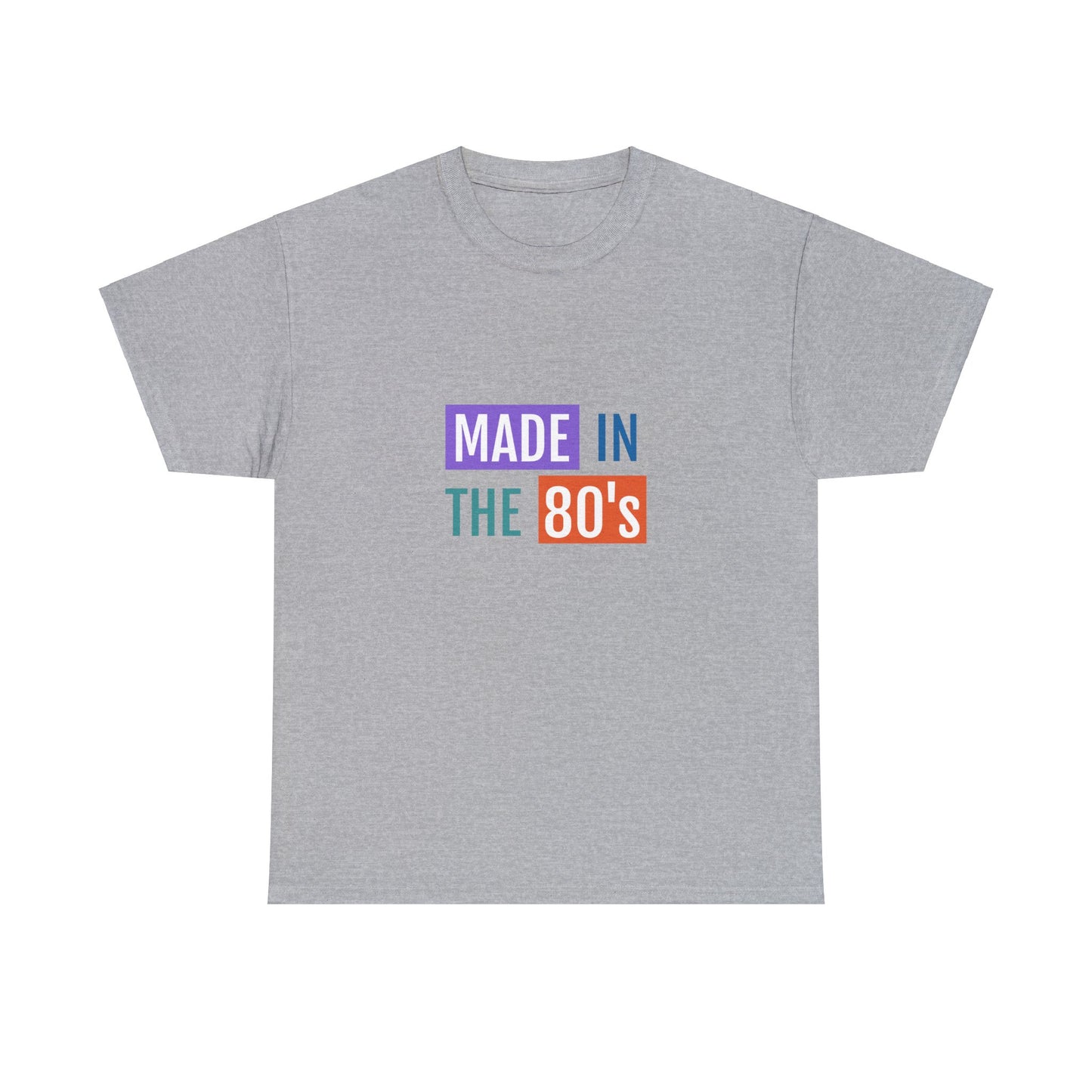 Retro 80's - Unisex Heavy Cotton Tee