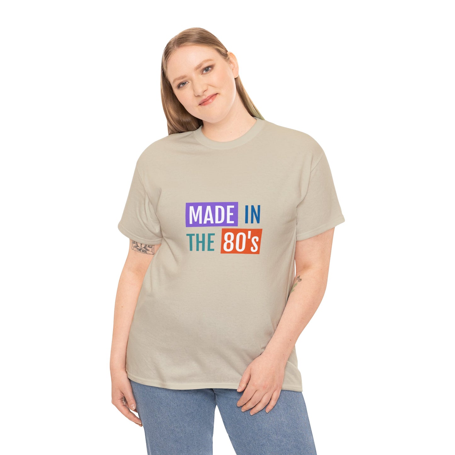 Retro 80's - Unisex Heavy Cotton Tee