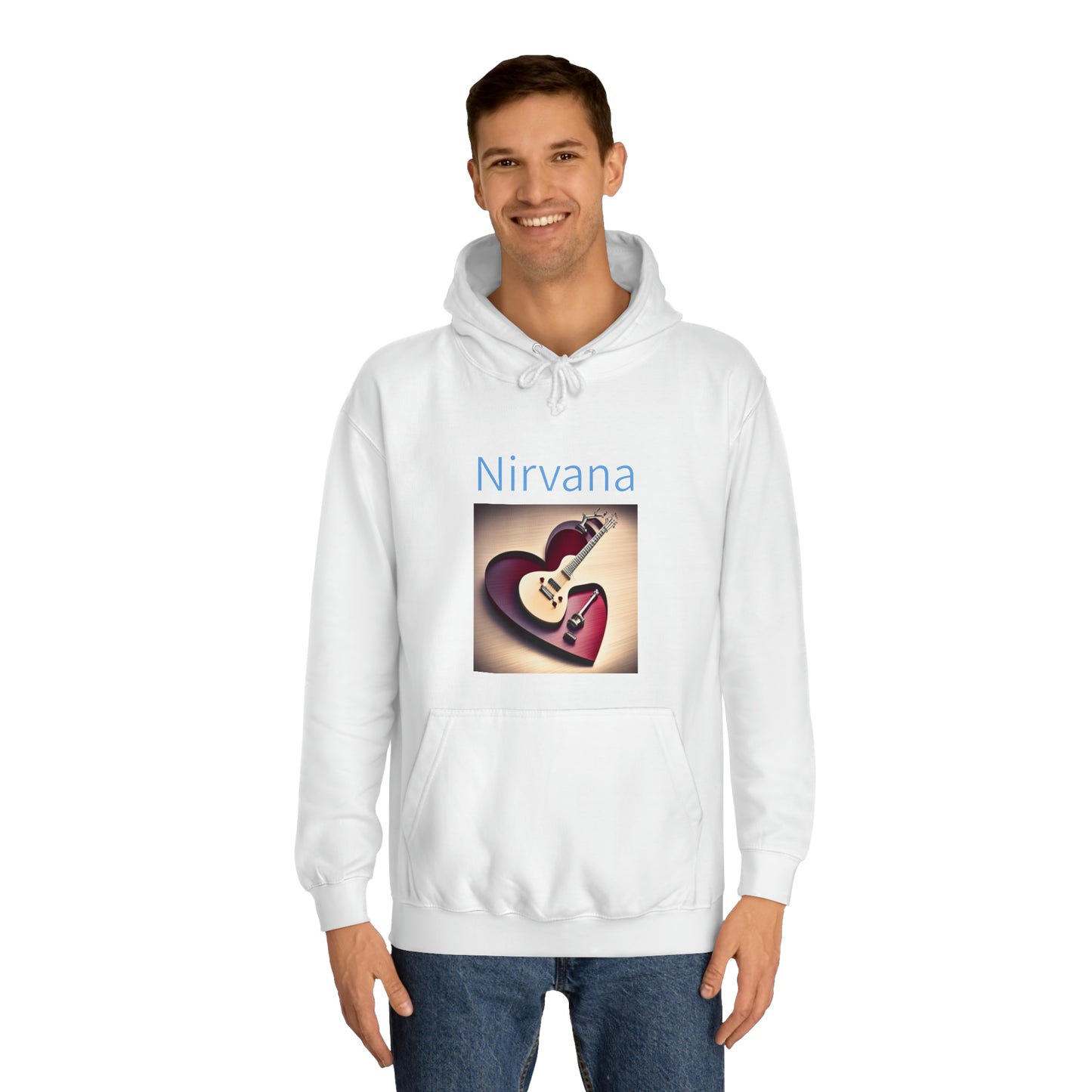 NIrvana Heart Shaped Box Hoodie - Unisex College Hoodie