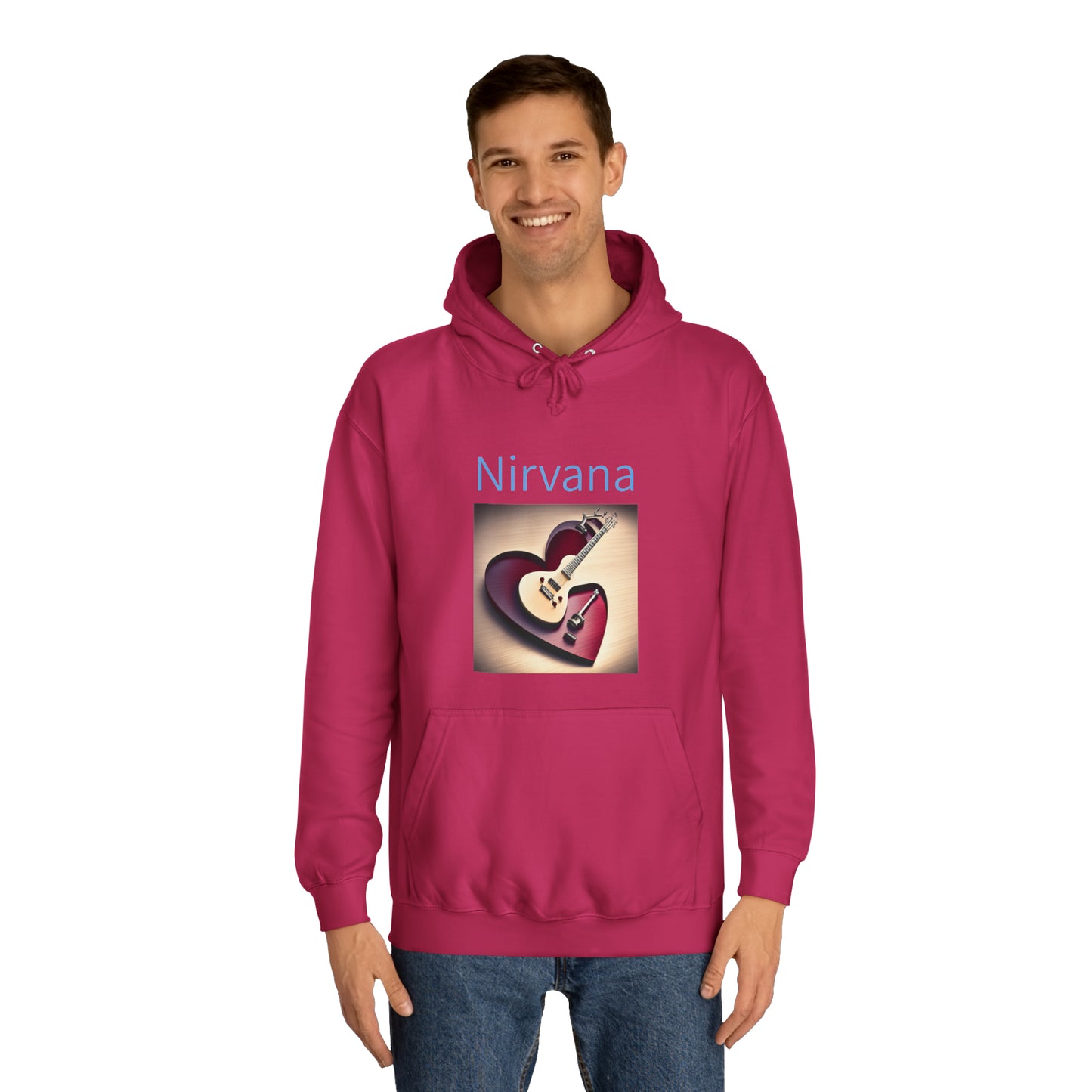 NIrvana Heart Shaped Box Hoodie - Unisex College Hoodie