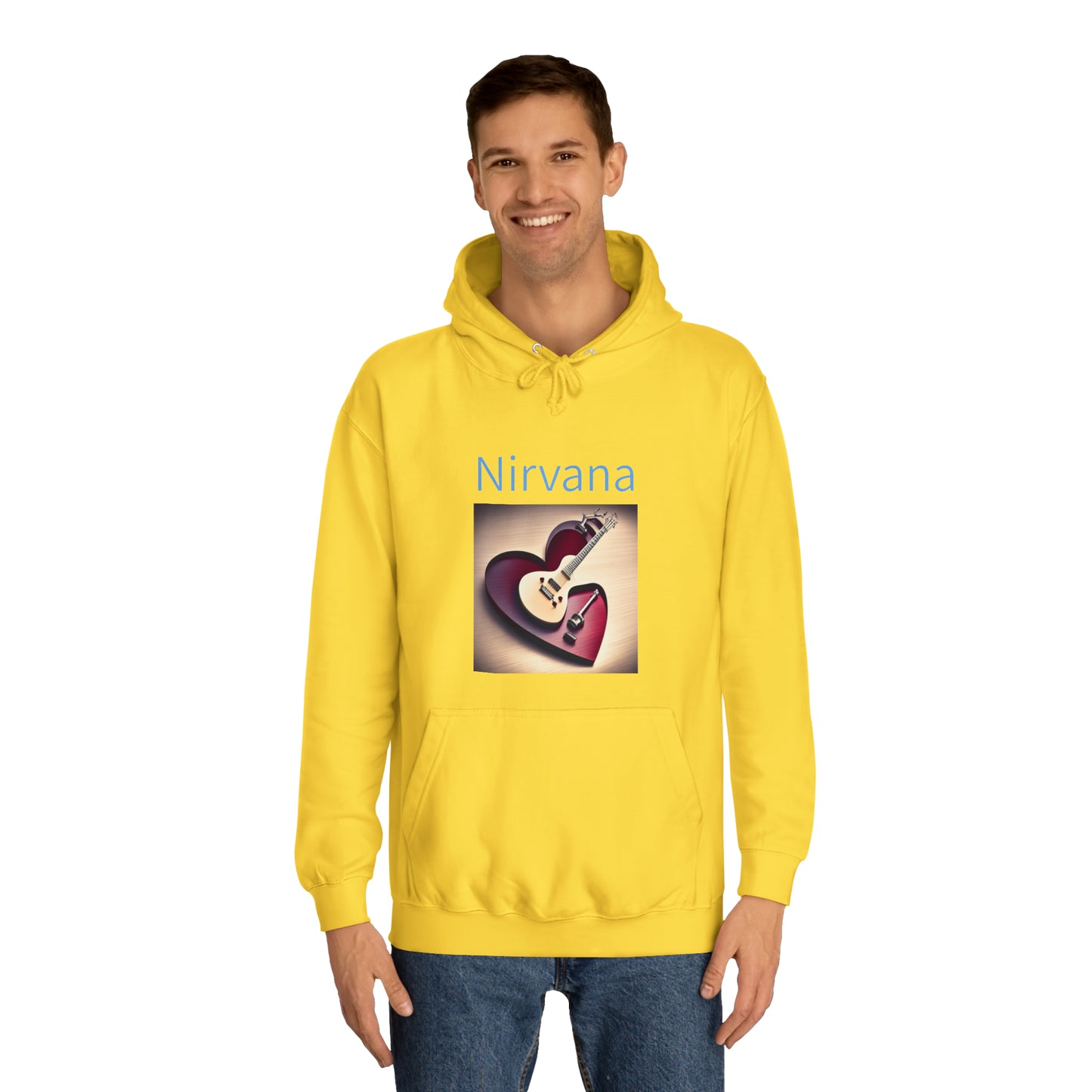 NIrvana Heart Shaped Box Hoodie - Unisex College Hoodie