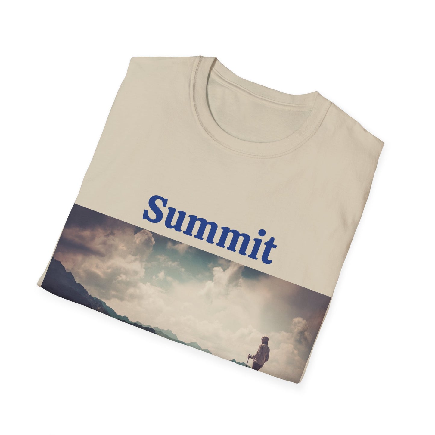 Summit Mountain View - Unisex Softstyle T-Shirt