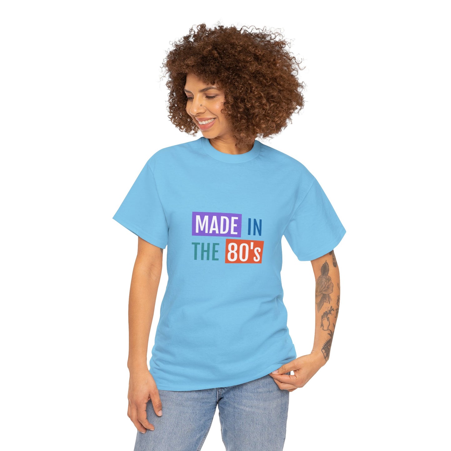 Retro 80's - Unisex Heavy Cotton Tee