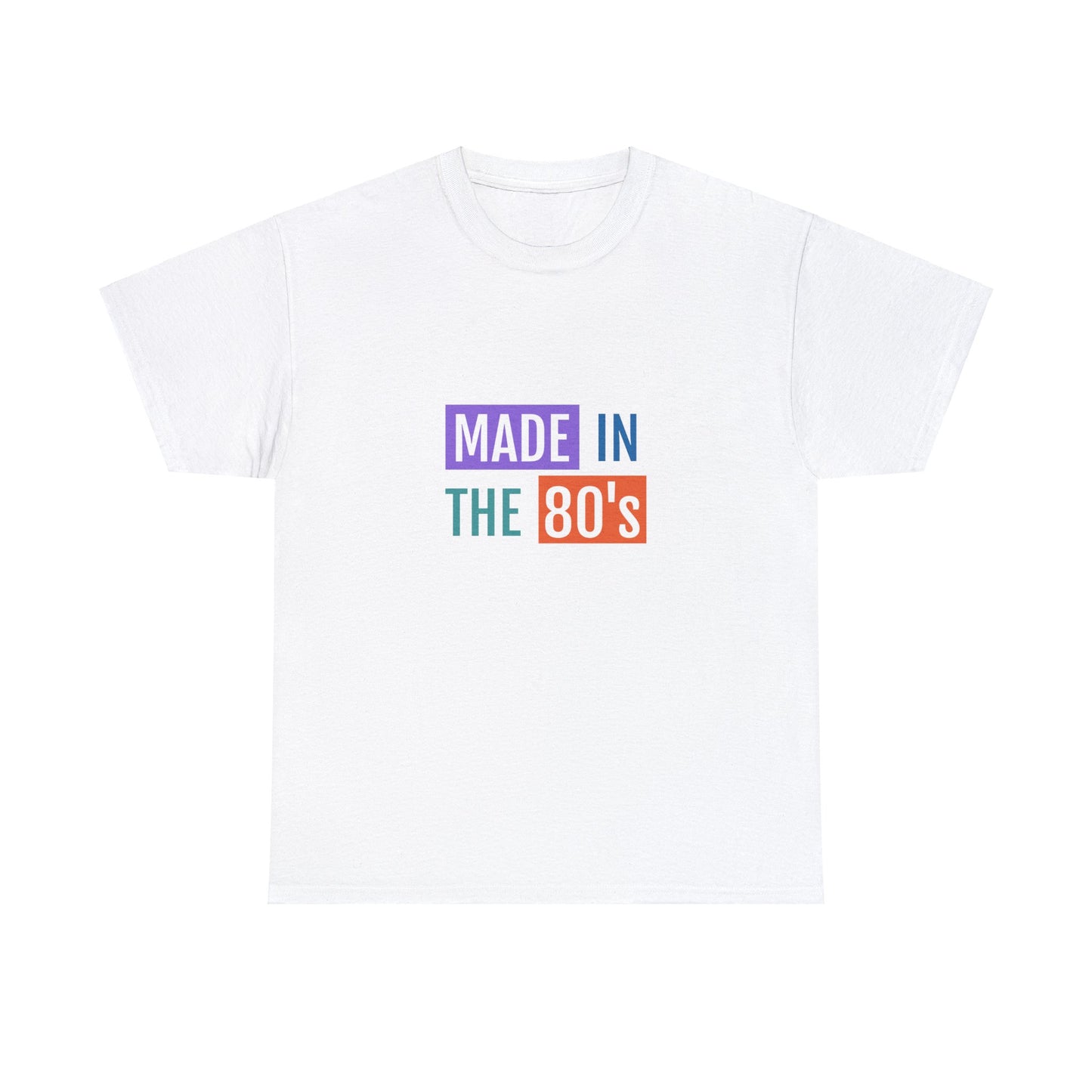 Retro 80's - Unisex Heavy Cotton Tee