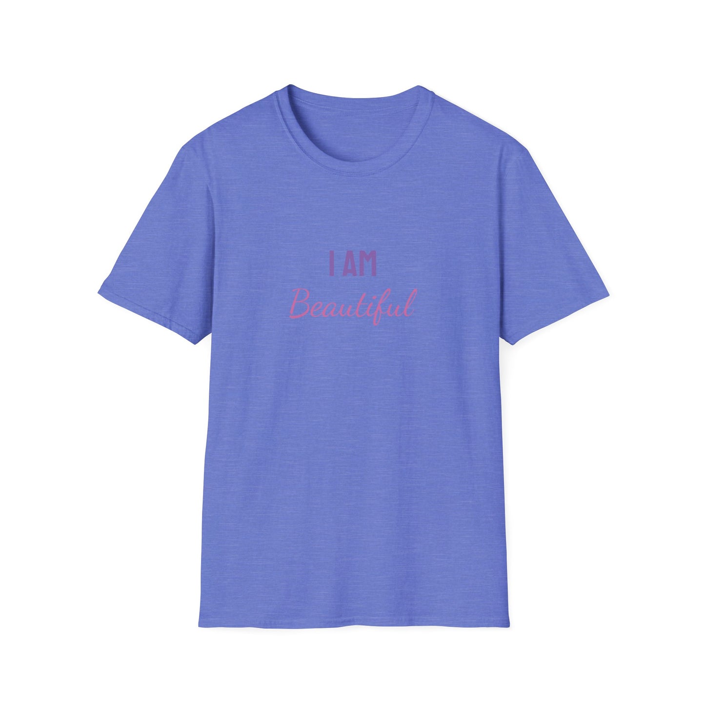 I am Beautiful - Affirmation Unisex Softstyle T-Shirt