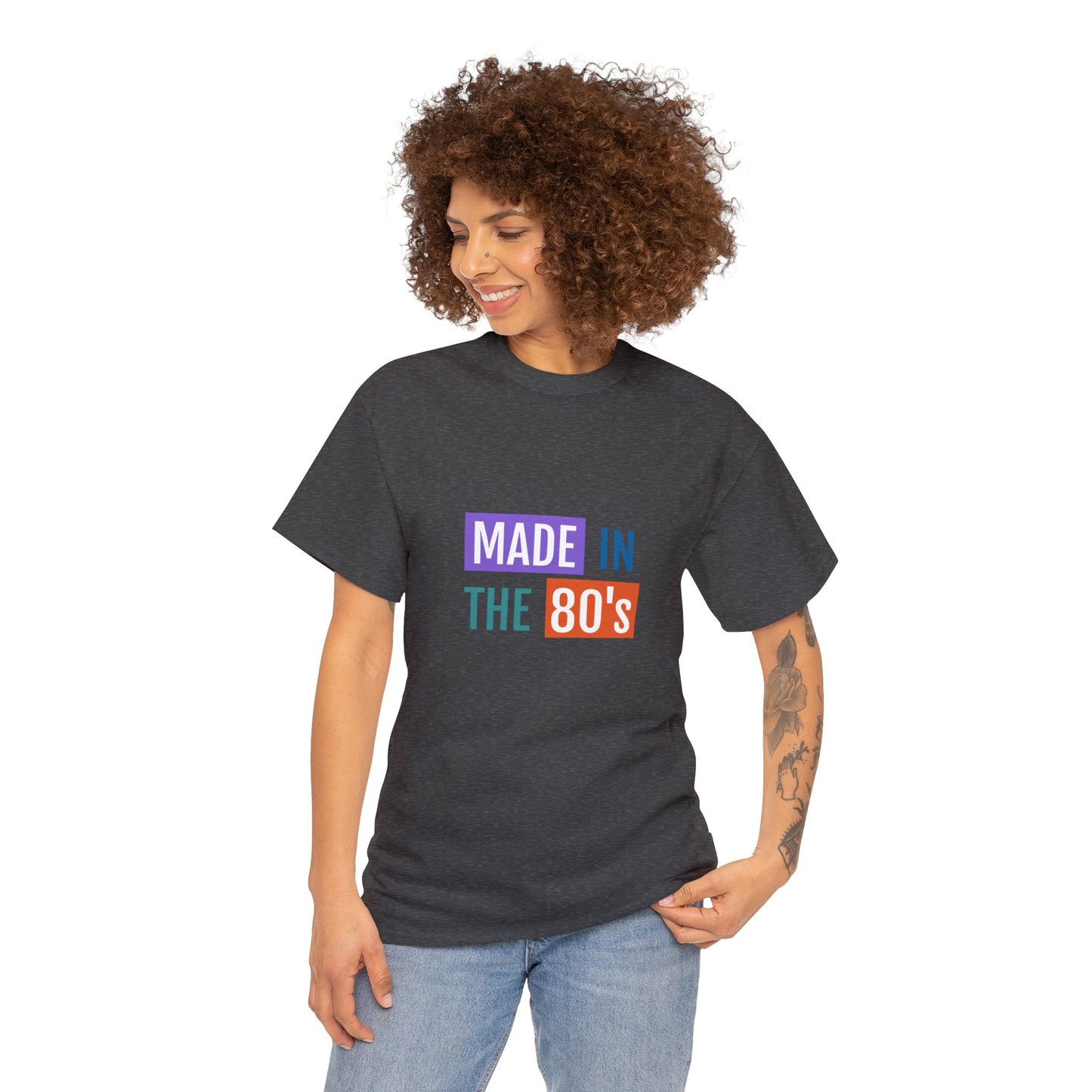 Retro 80's - Unisex Heavy Cotton Tee