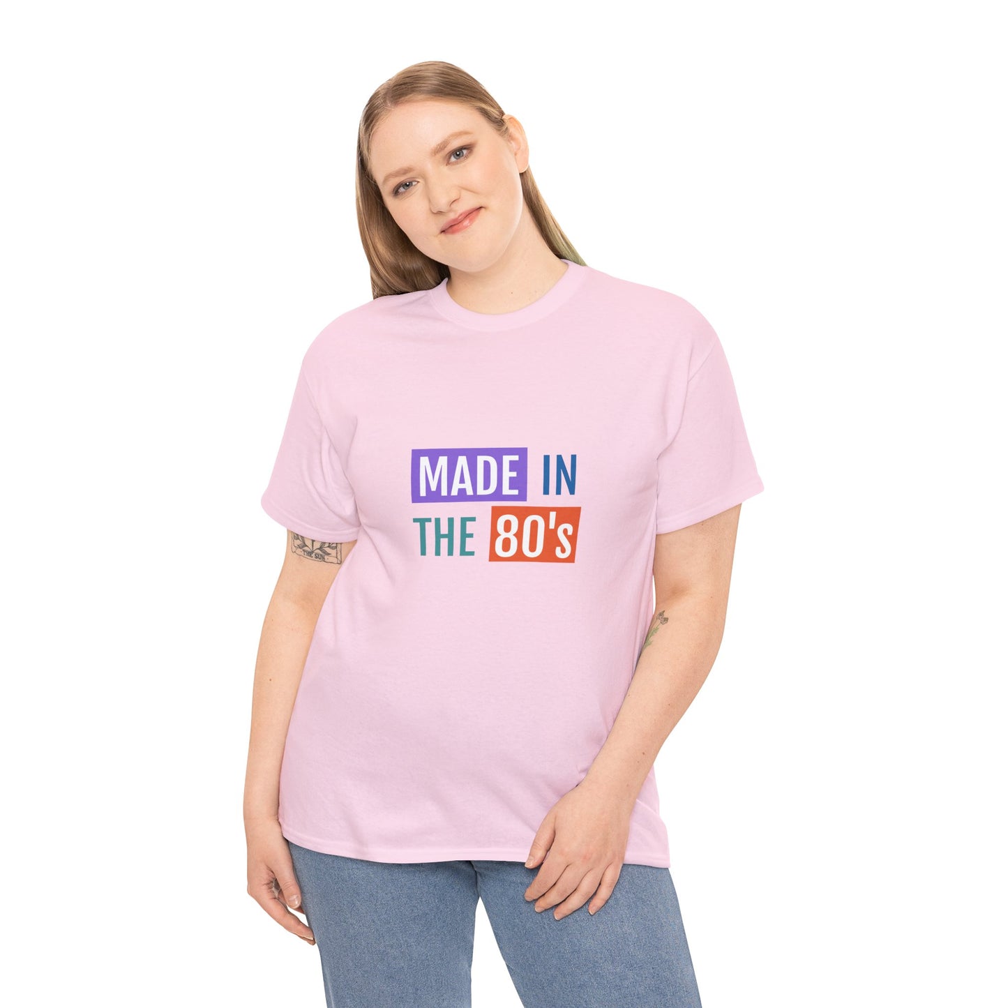 Retro 80's - Unisex Heavy Cotton Tee