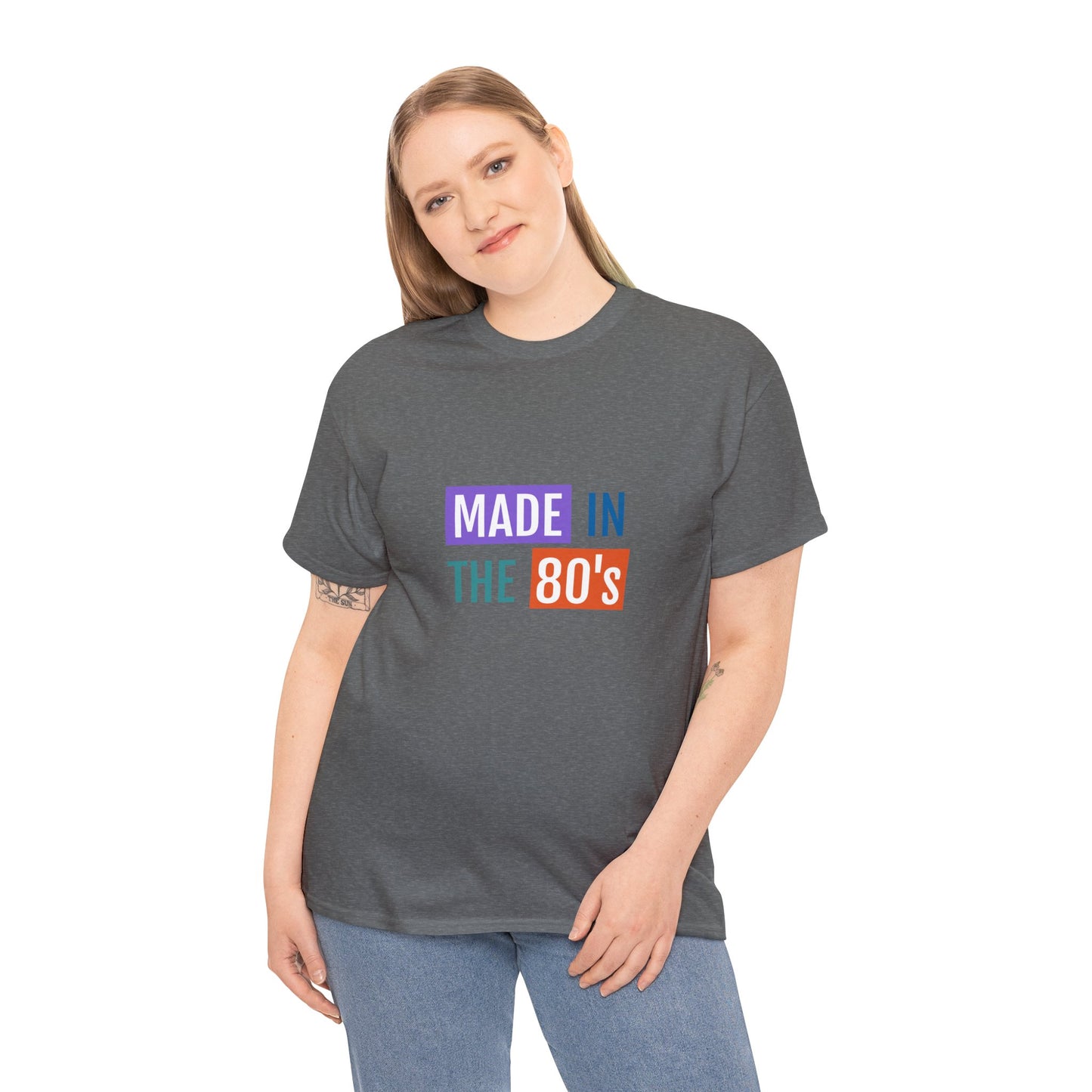 Retro 80's - Unisex Heavy Cotton Tee