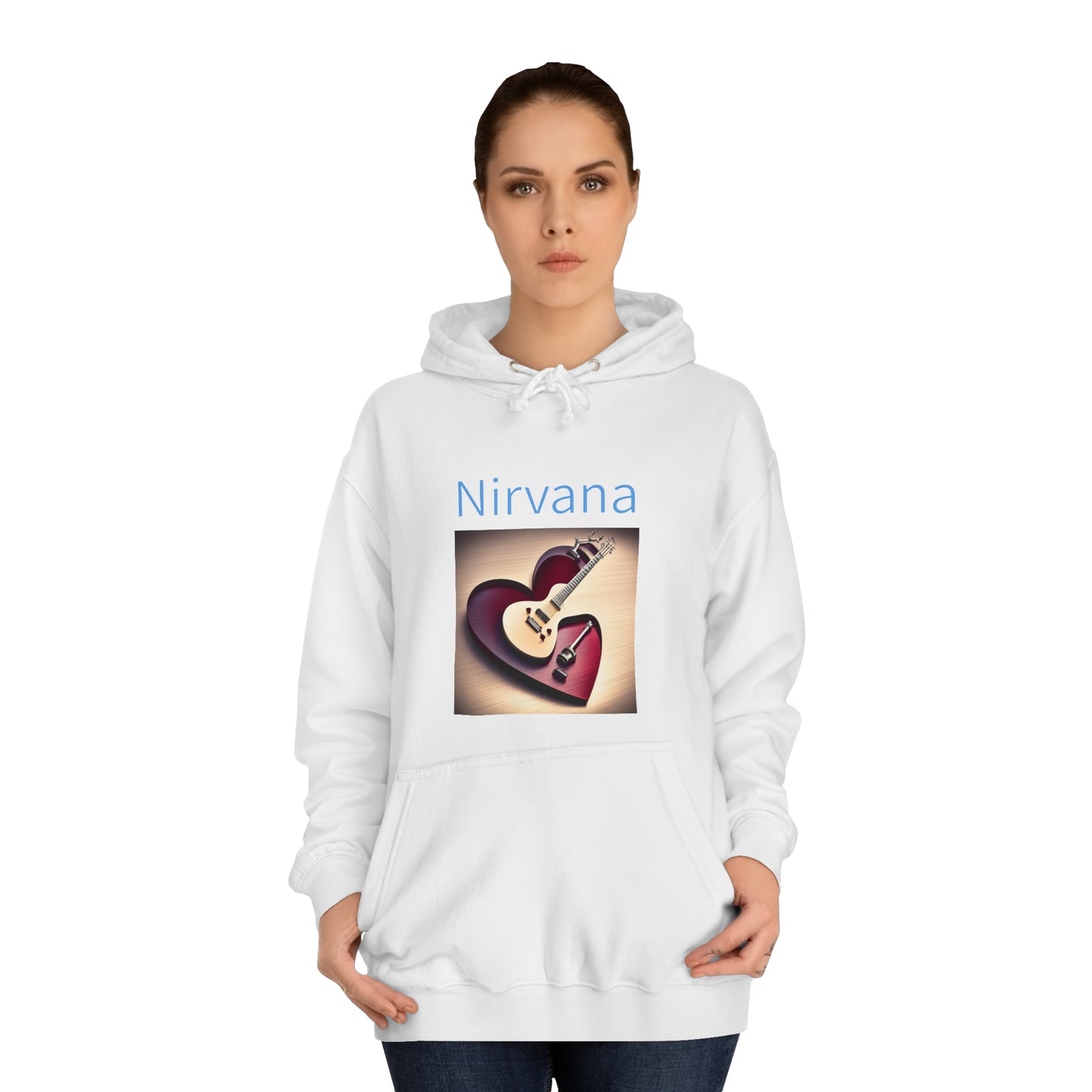 NIrvana Heart Shaped Box Hoodie - Unisex College Hoodie