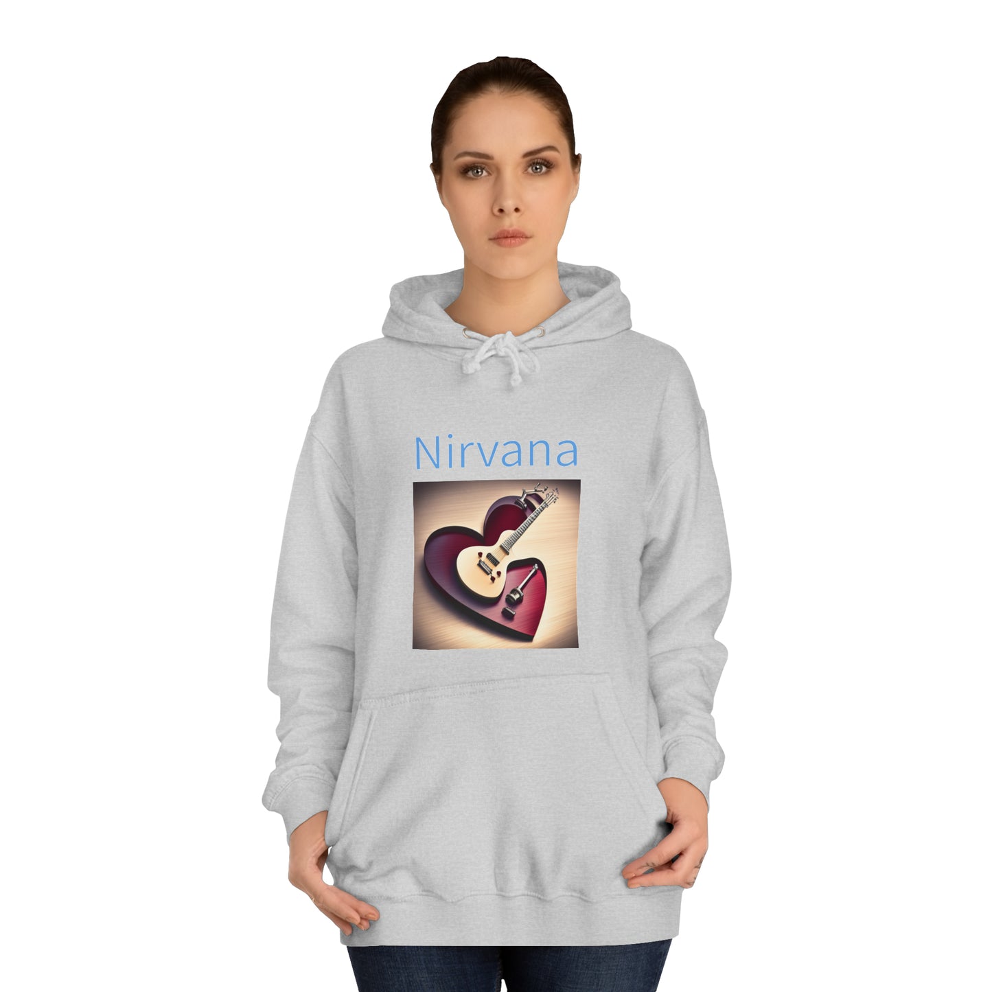 NIrvana Heart Shaped Box Hoodie - Unisex College Hoodie