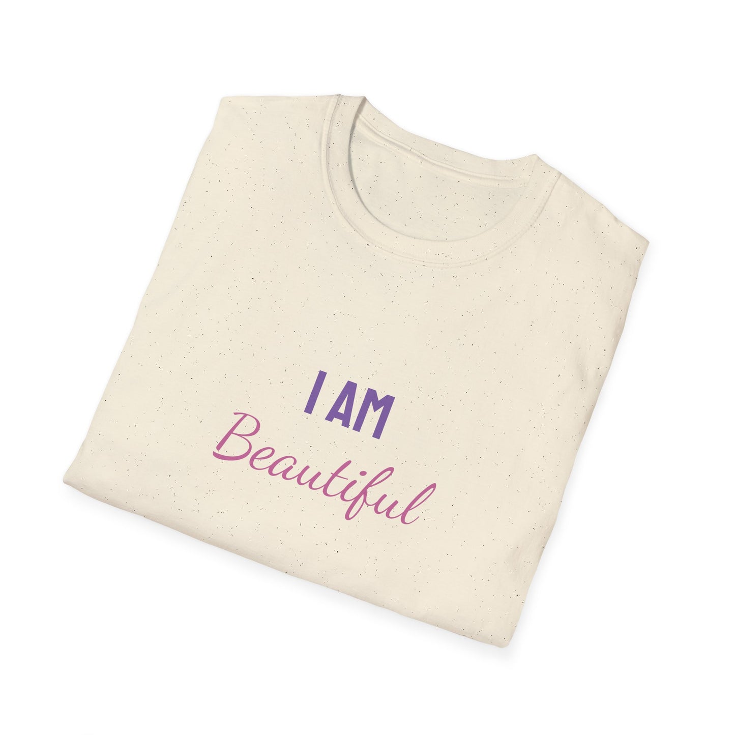 I am Beautiful - Affirmation Unisex Softstyle T-Shirt