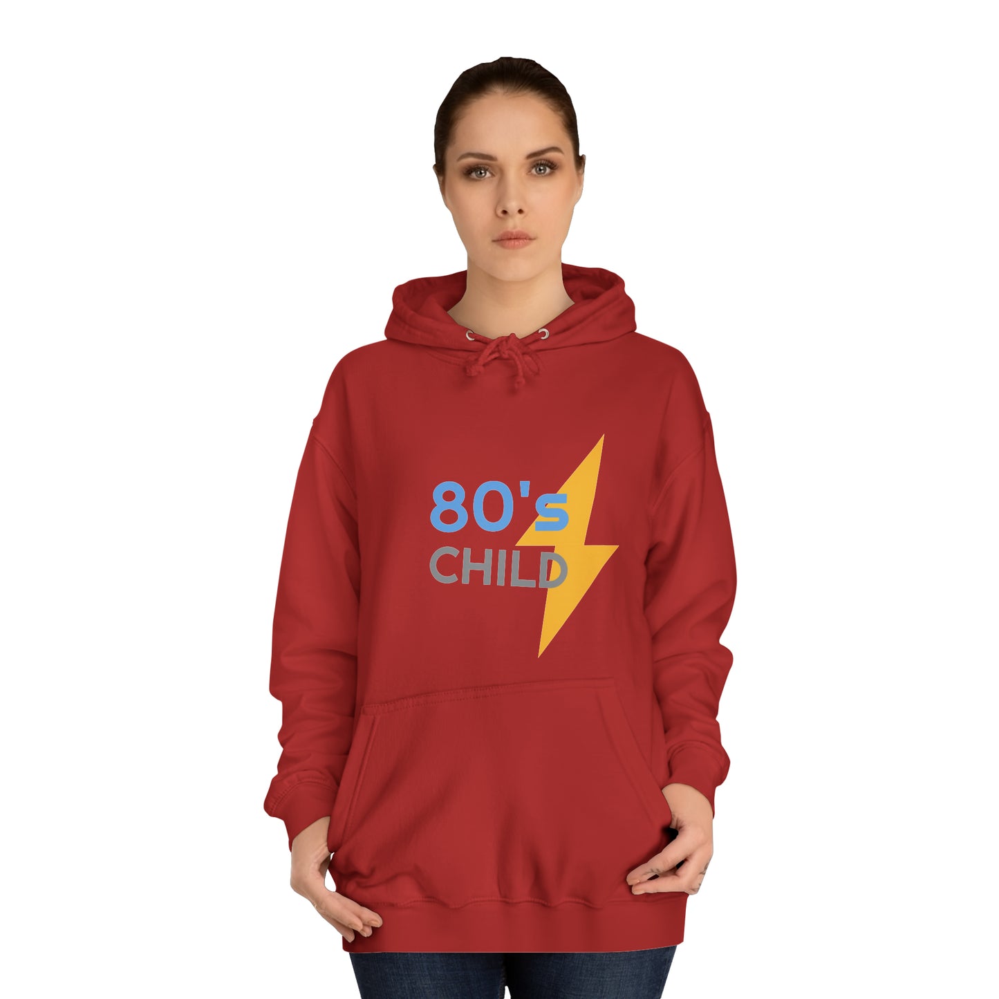 80's Child retro - Unisex College Hoodie