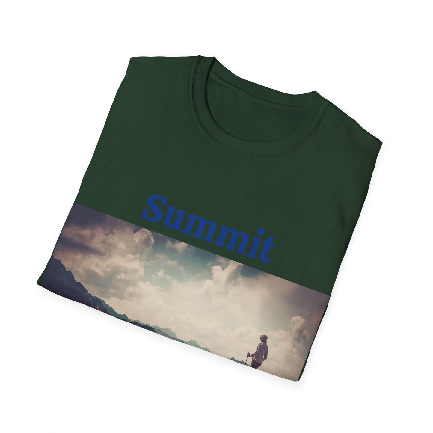 Summit Mountain View - Unisex Softstyle T-Shirt