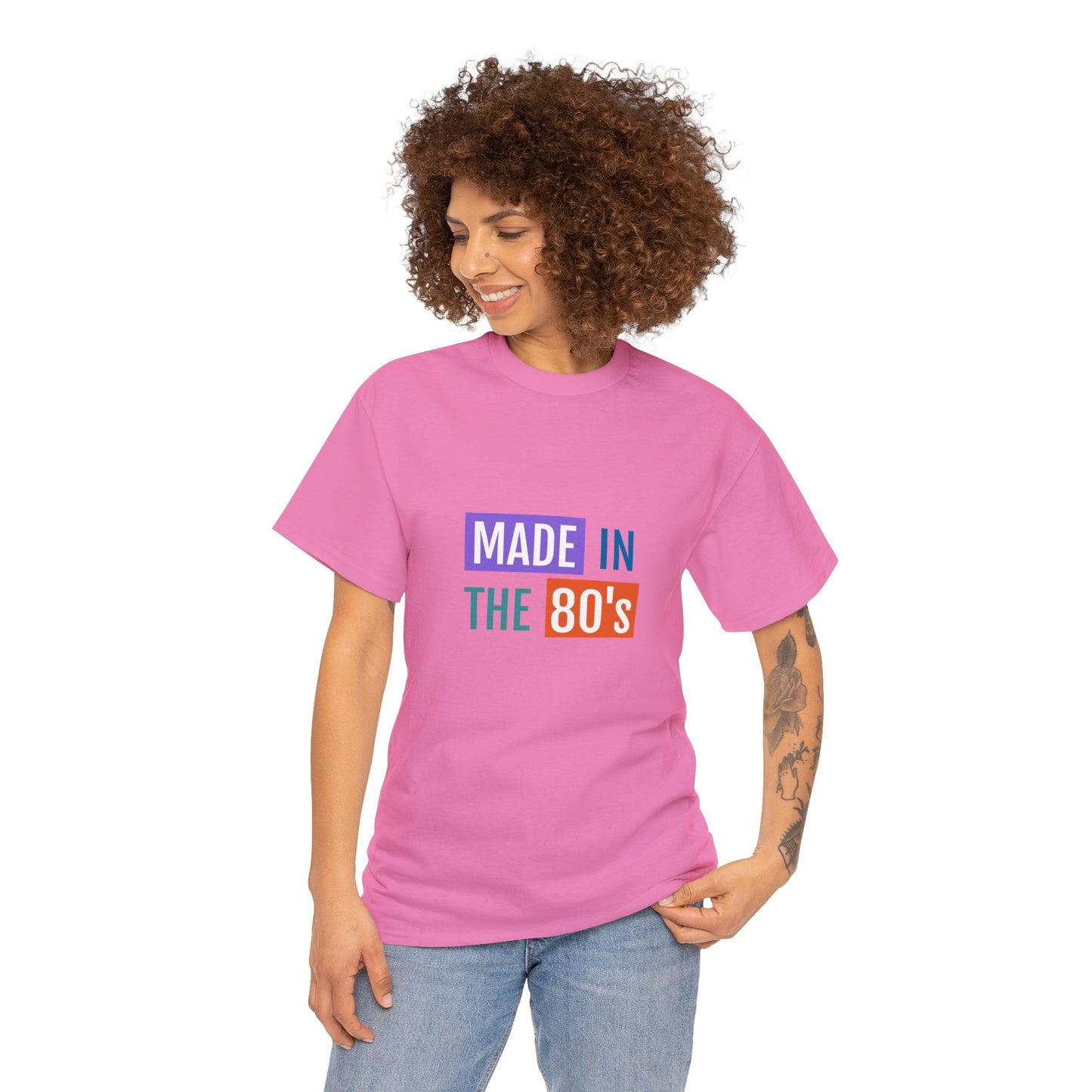 Retro 80's - Unisex Heavy Cotton Tee