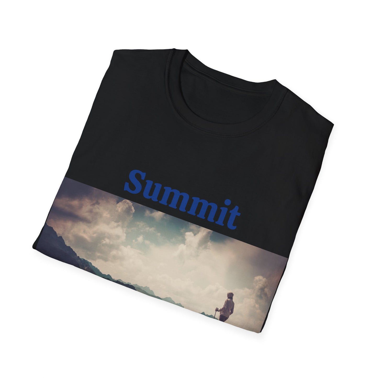 Summit Mountain View - Unisex Softstyle T-Shirt