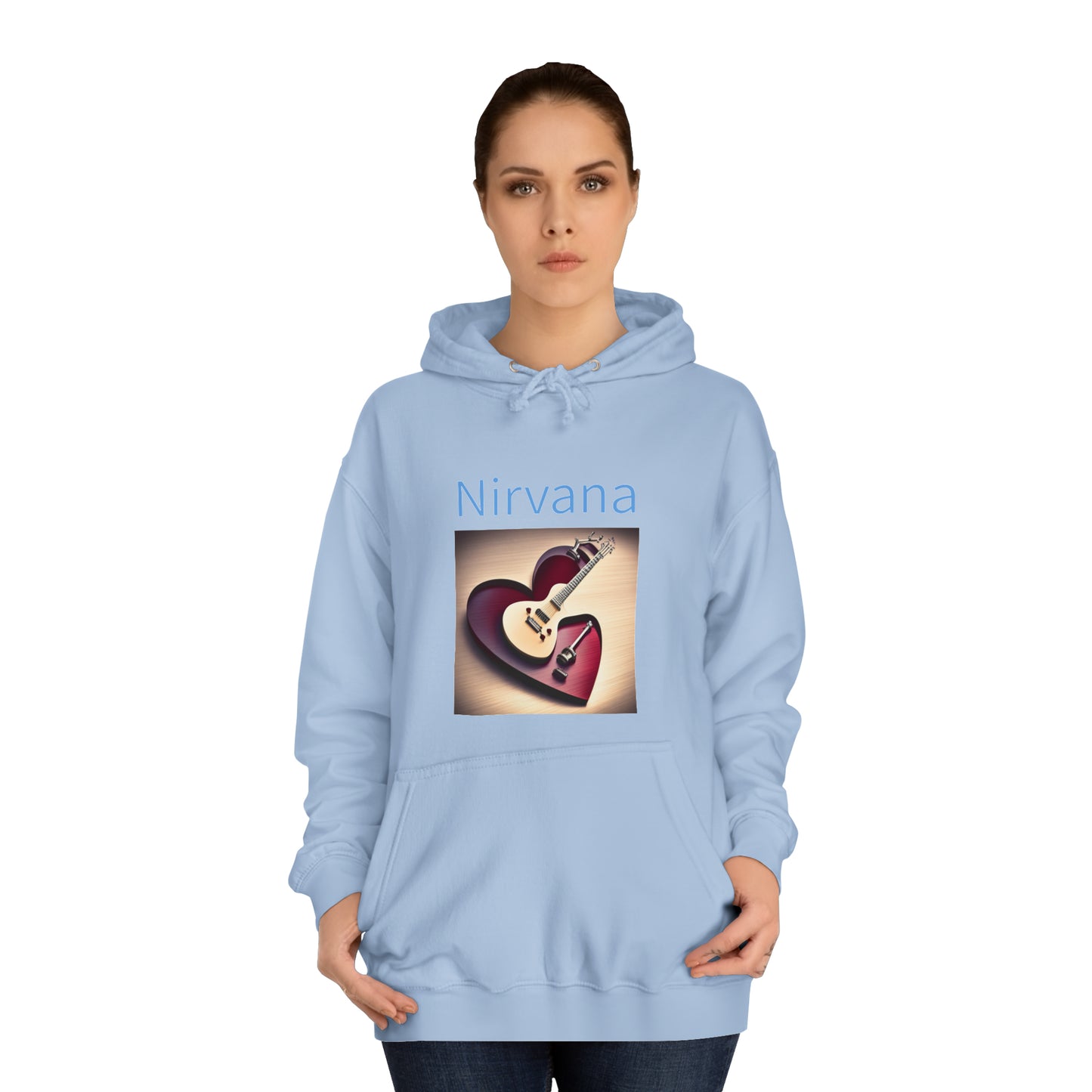 NIrvana Heart Shaped Box Hoodie - Unisex College Hoodie