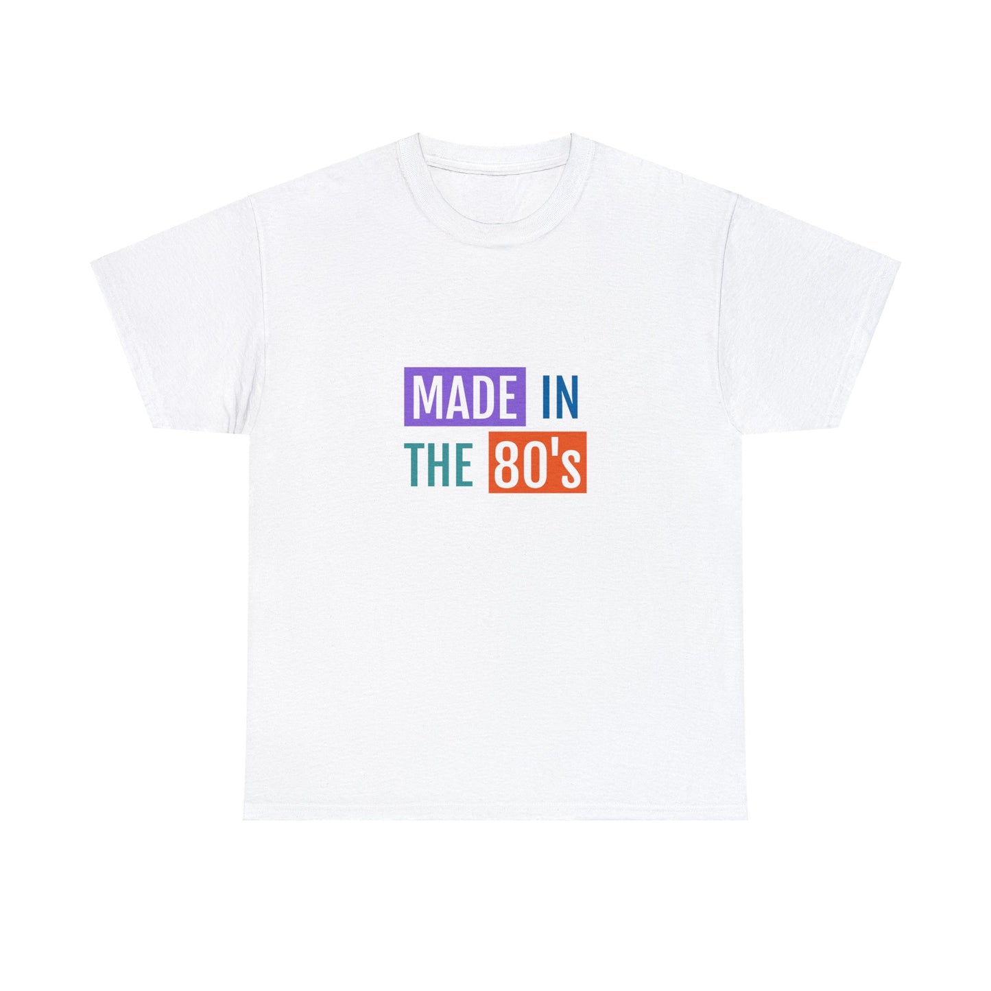 Retro 80's - Unisex Heavy Cotton Tee