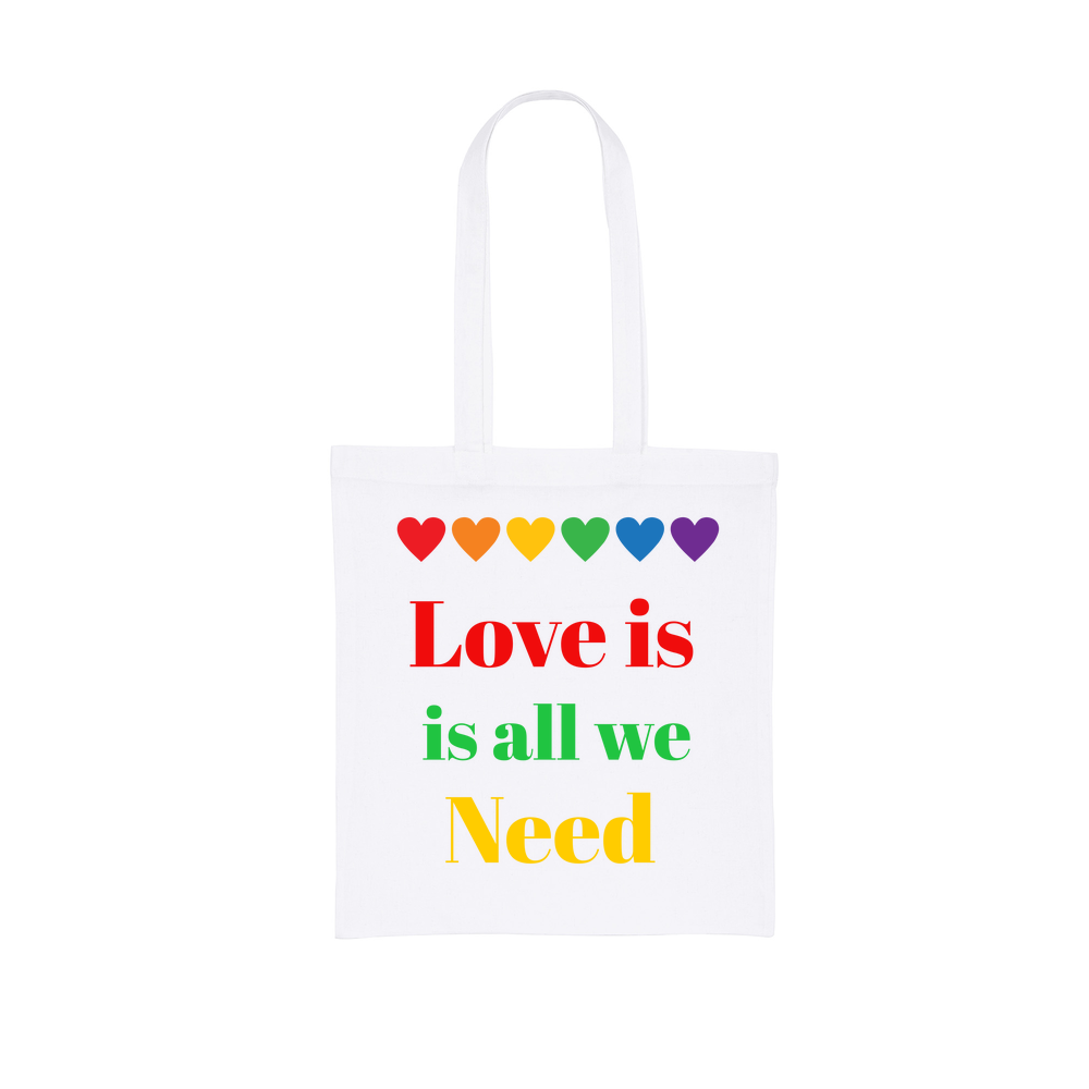 Coloured Cotton Tote Bag