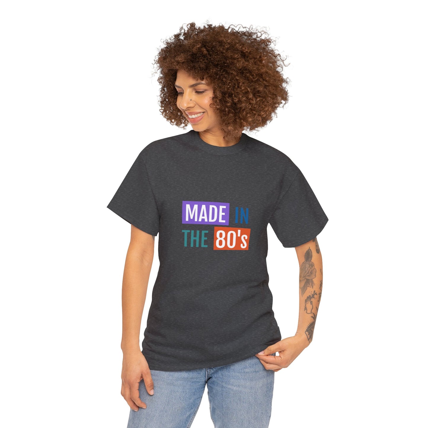 Retro 80's - Unisex Heavy Cotton Tee