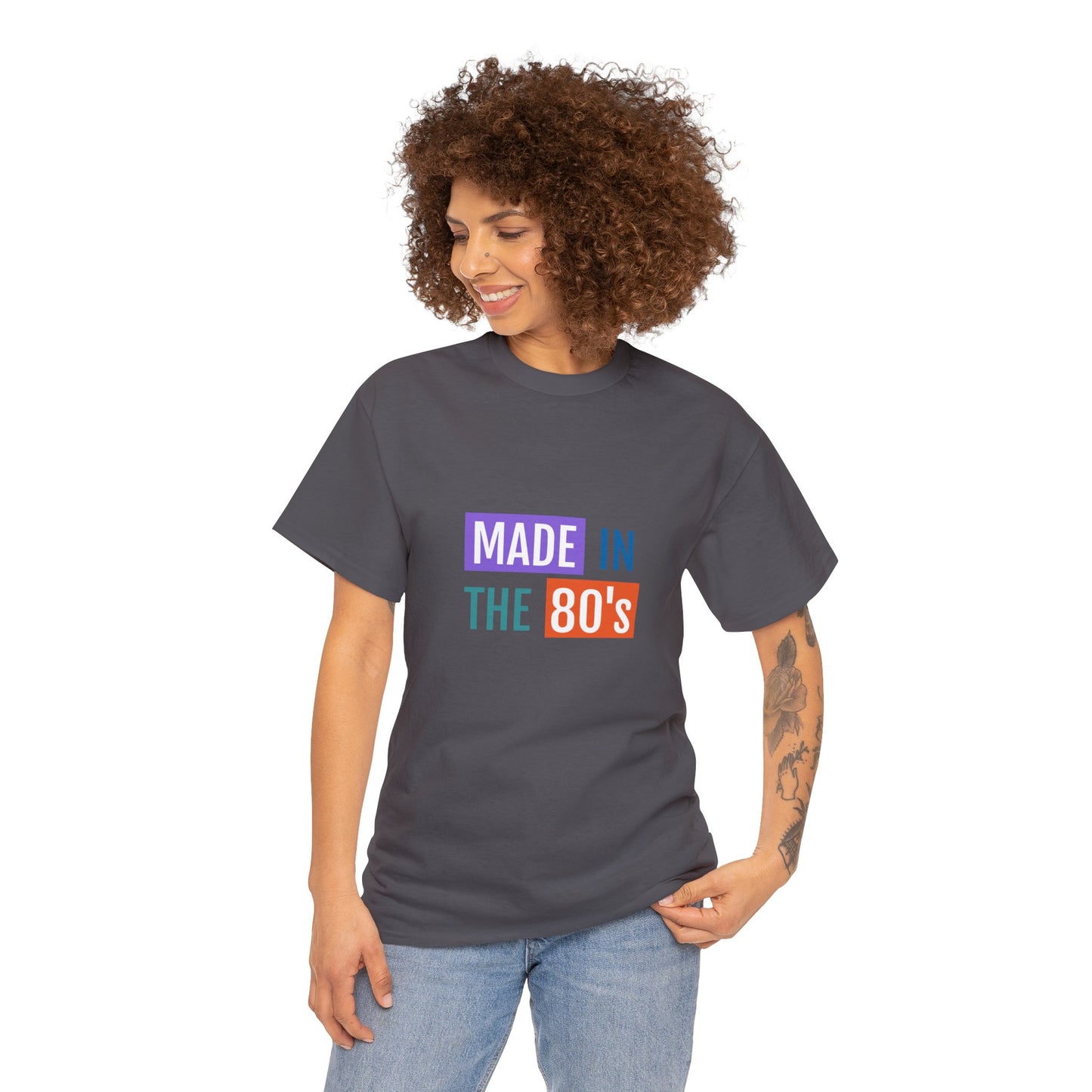 Retro 80's - Unisex Heavy Cotton Tee