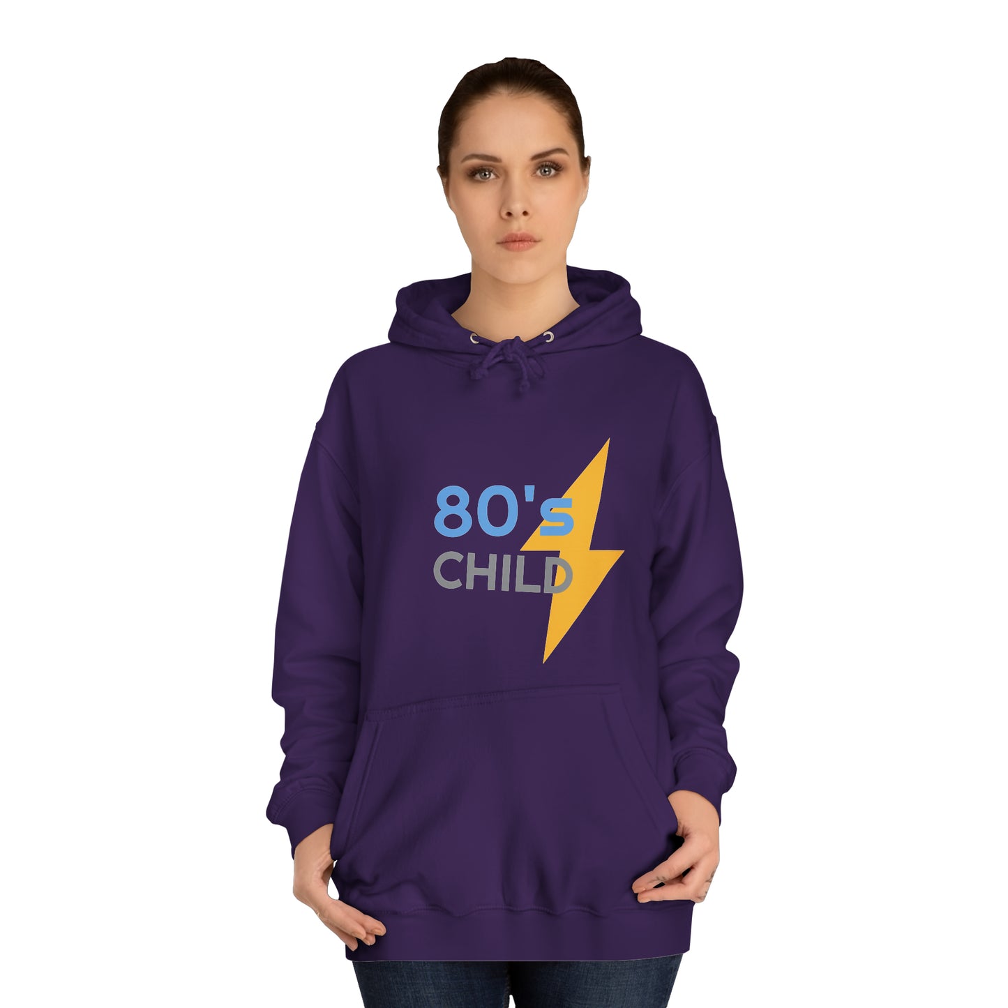 80's Child retro - Unisex College Hoodie