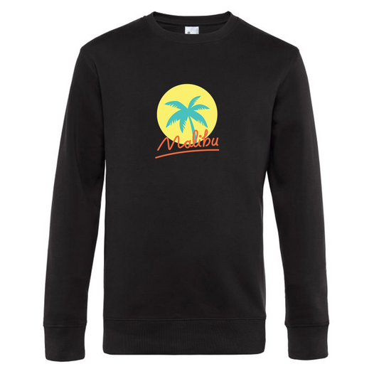 Malibu Summer - Round Neck Crew Sweatshirt