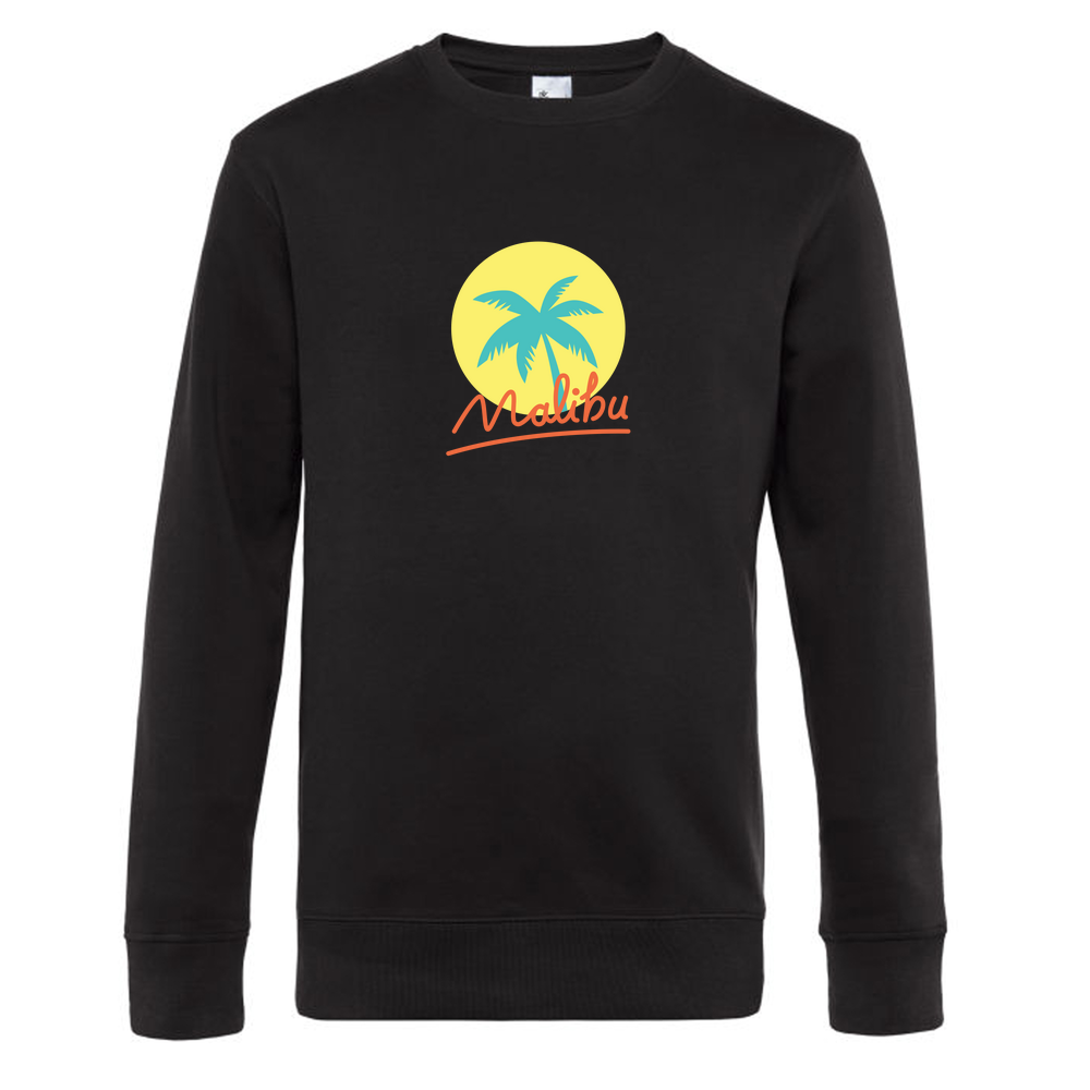 Malibu Summer - Round Neck Crew Sweatshirt