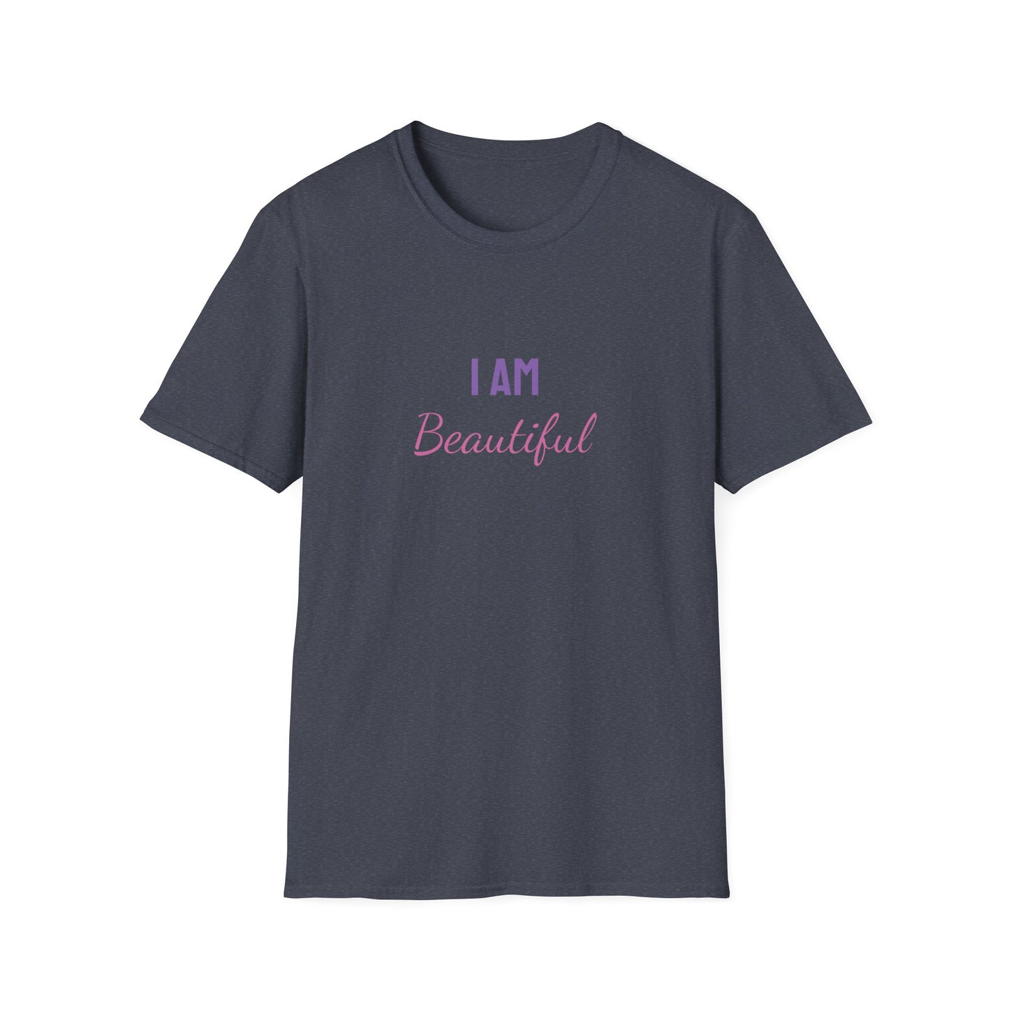 I am Beautiful - Affirmation Unisex Softstyle T-Shirt