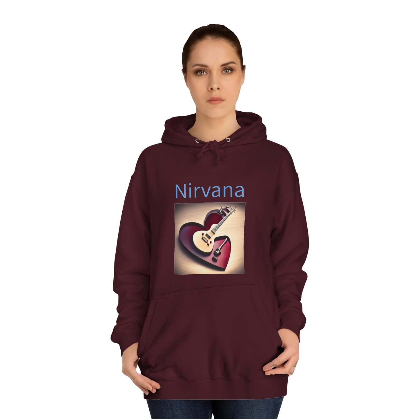 NIrvana Heart Shaped Box Hoodie - Unisex College Hoodie