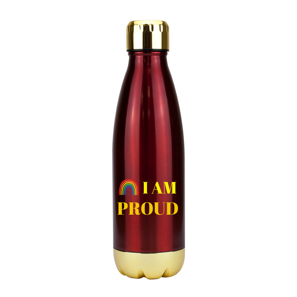 Vacuum Flask with Gold Trim - 500ml