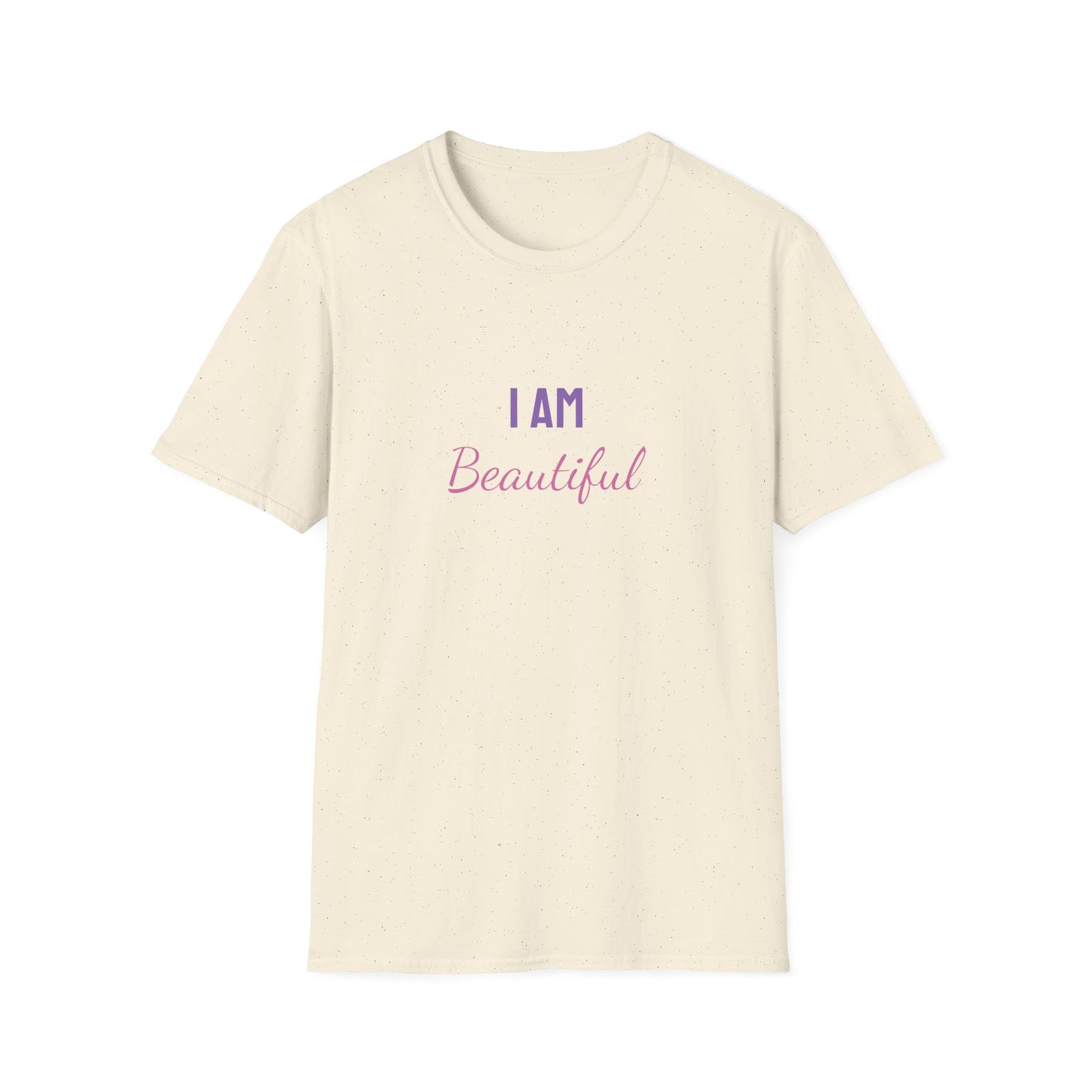 I am Beautiful - Affirmation Unisex Softstyle T-Shirt