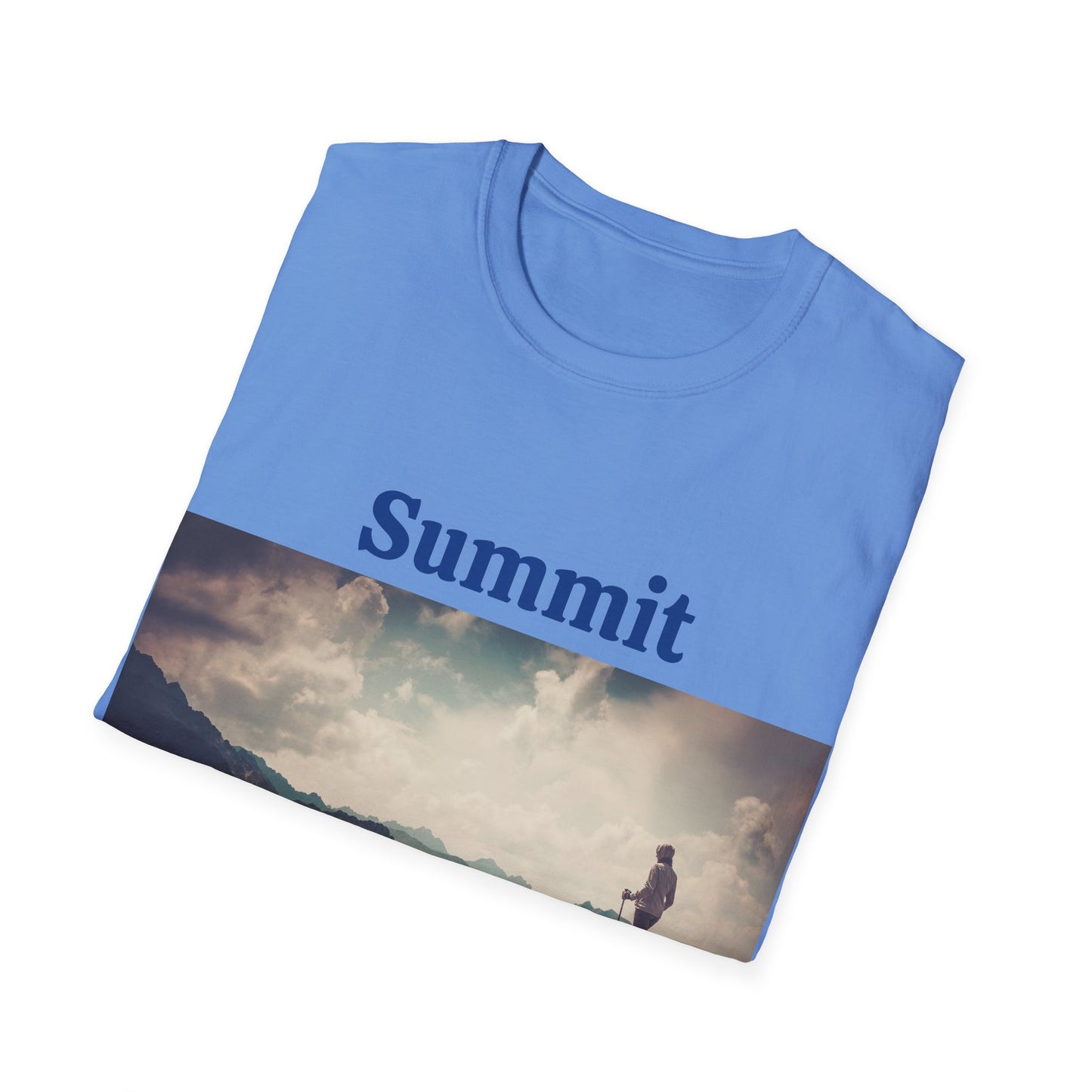 Summit Mountain View - Unisex Softstyle T-Shirt