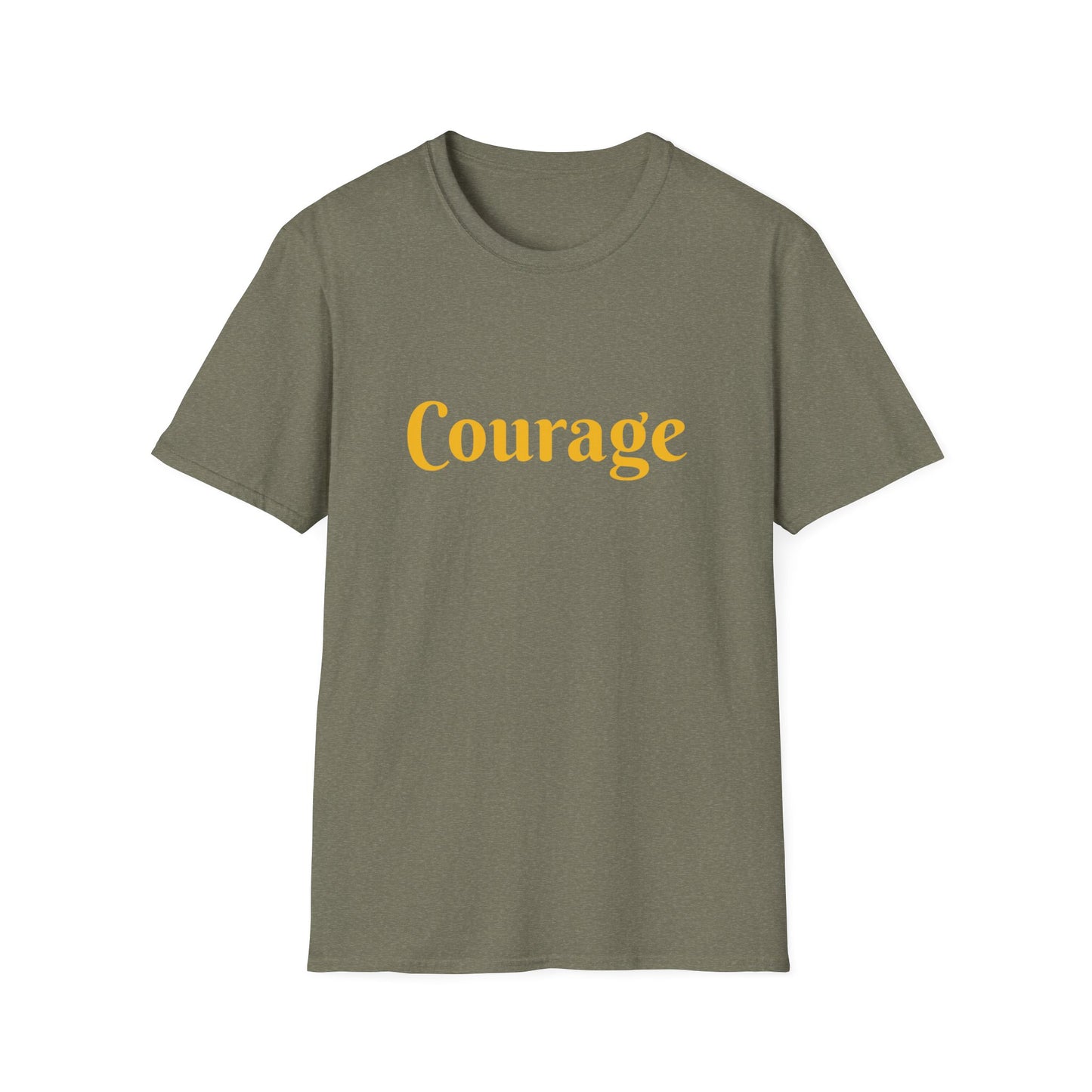 Courage affirmation - Unisex Softstyle T-Shirt