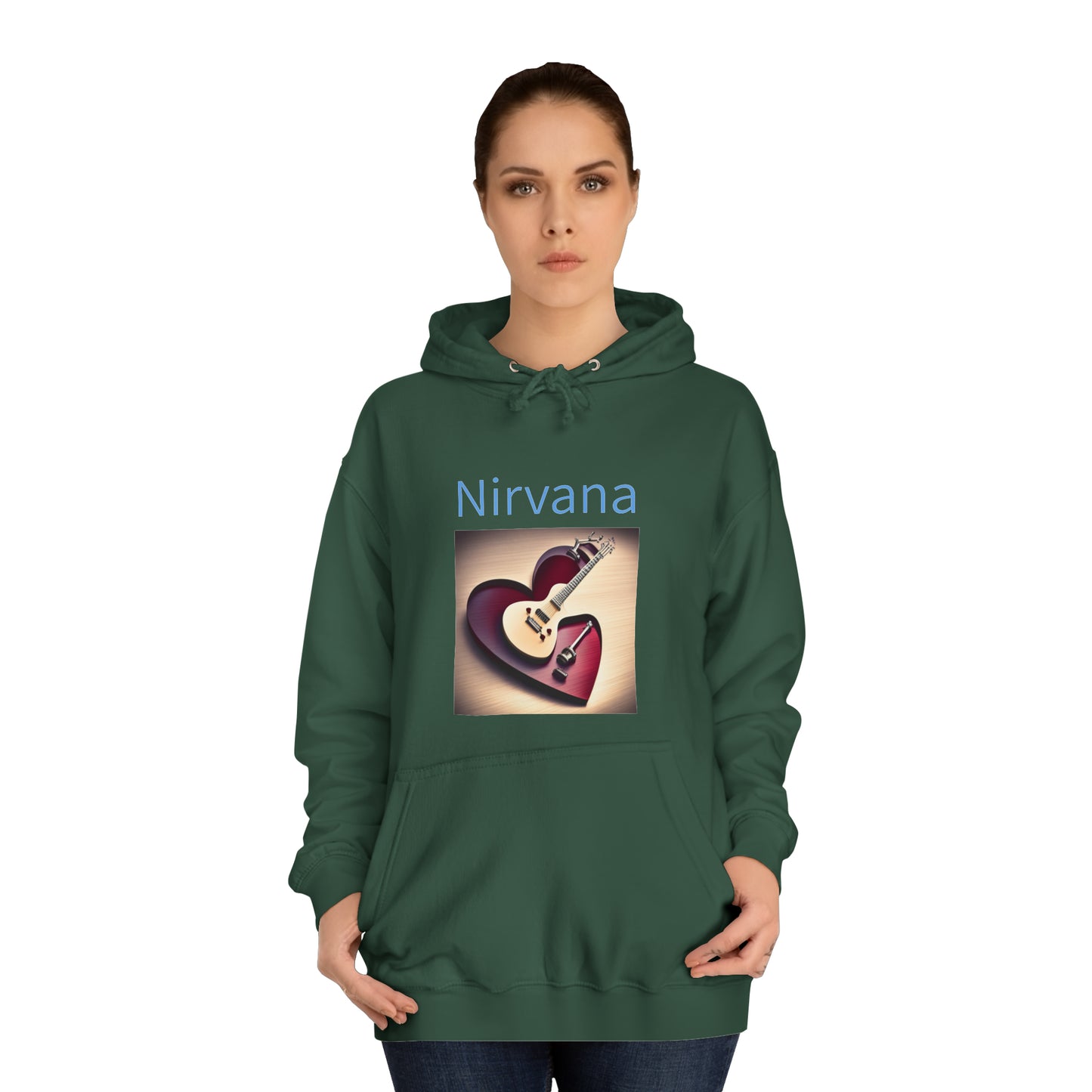 NIrvana Heart Shaped Box Hoodie - Unisex College Hoodie