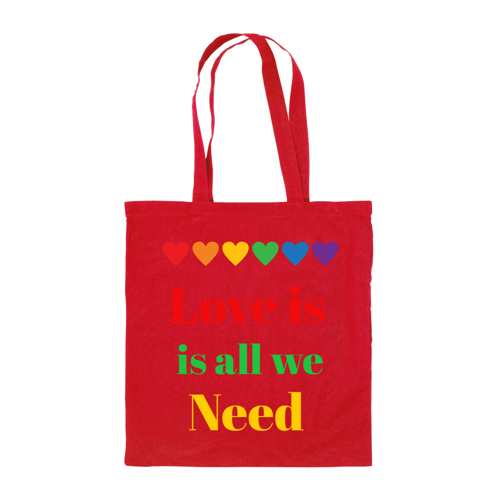 Coloured Cotton Tote Bag