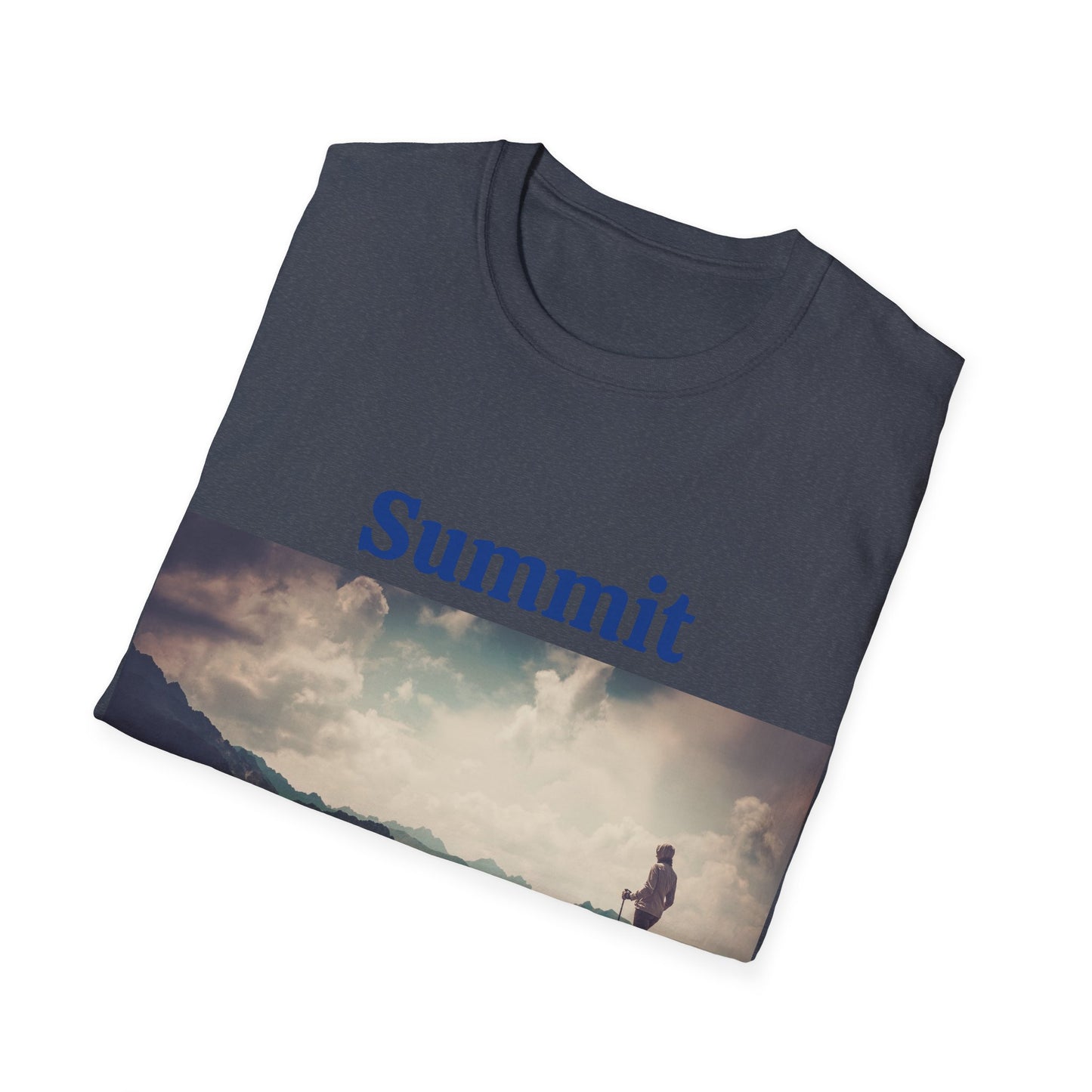 Summit Mountain View - Unisex Softstyle T-Shirt