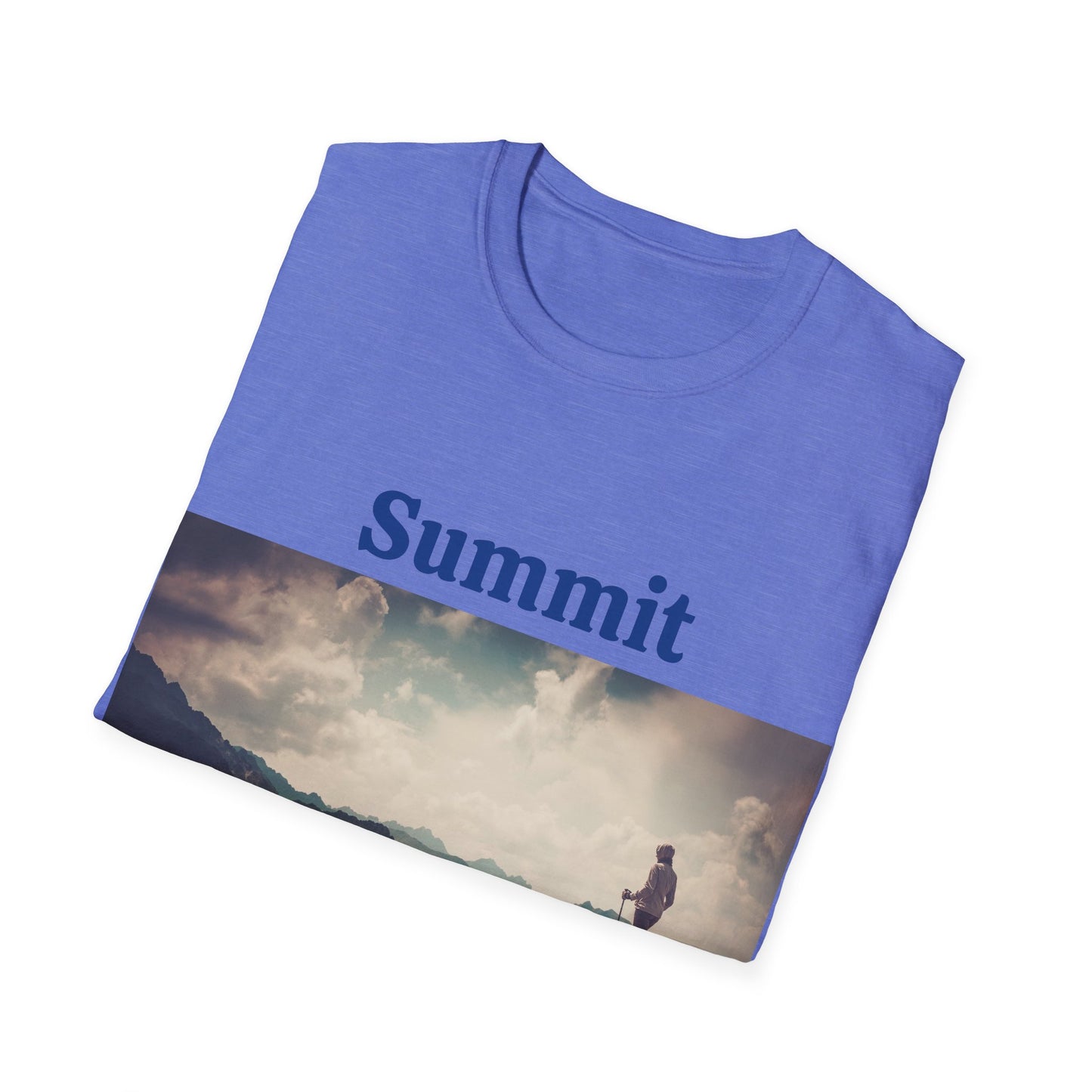 Summit Mountain View - Unisex Softstyle T-Shirt