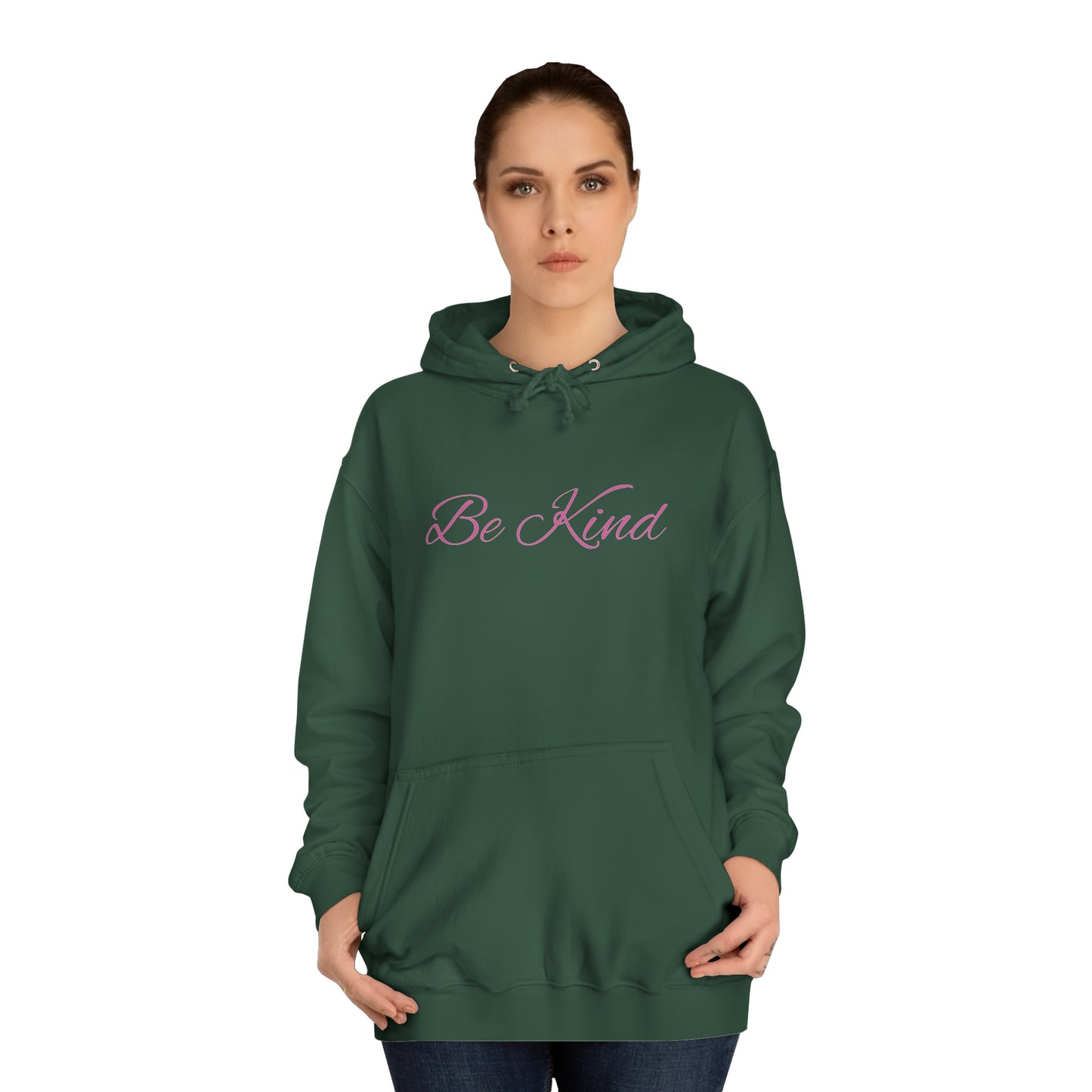 Be Kind Affirmation - Unisex College Hoodie