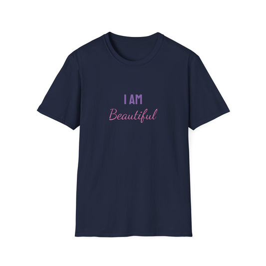 I am Beautiful - Affirmation Unisex Softstyle T-Shirt