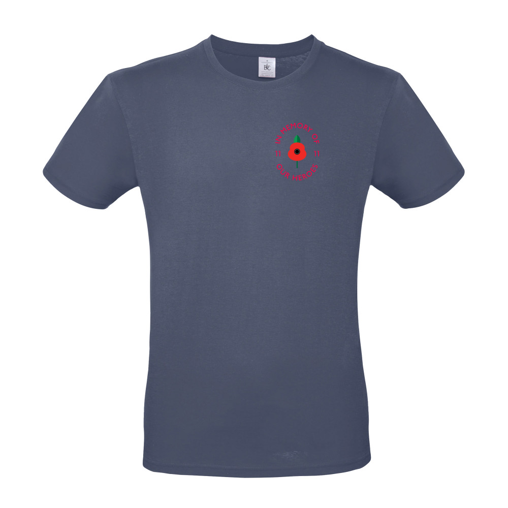 Lest we forget - Short Sleeved T-Shirt - Coloured