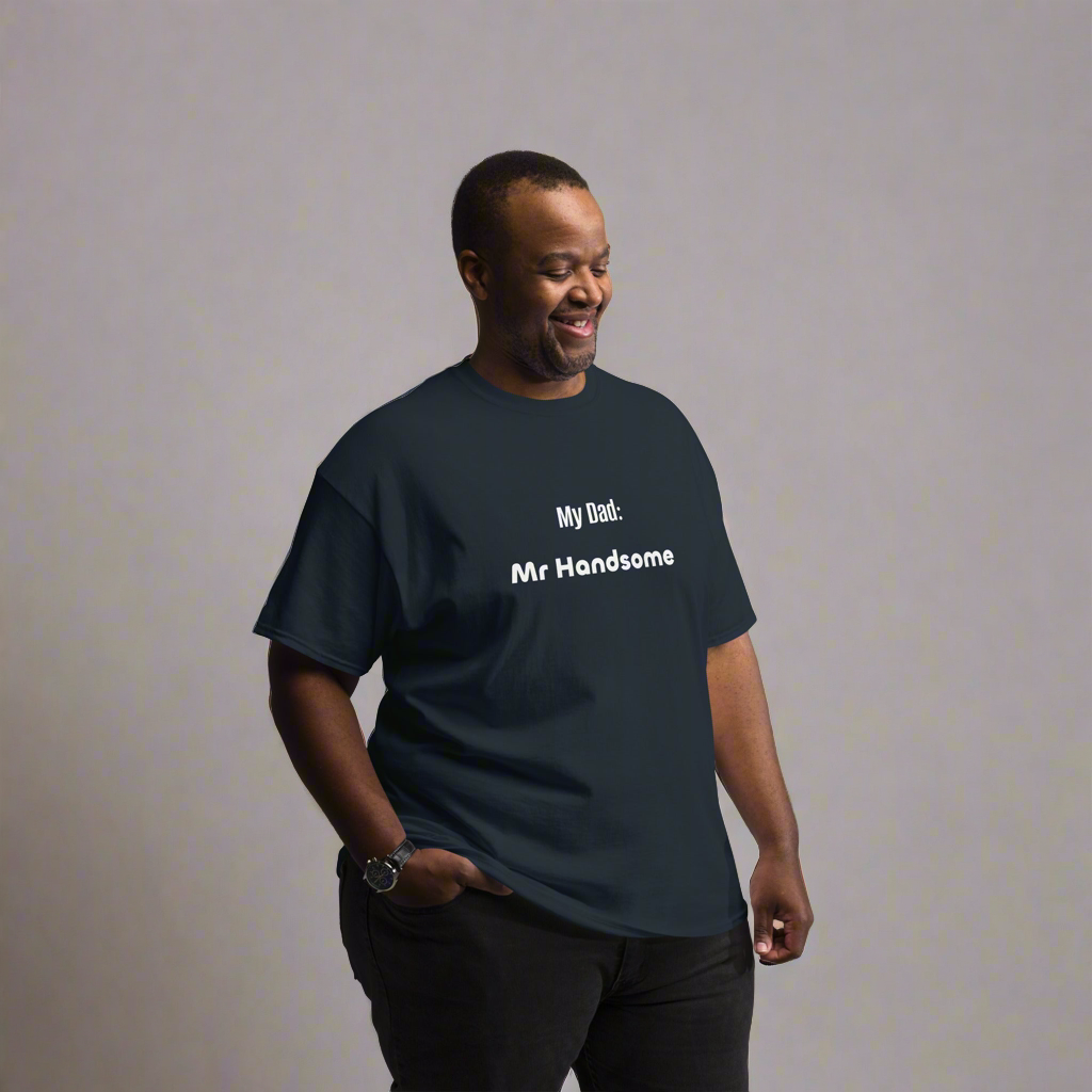 Fathers day affirmation Men's classic tee